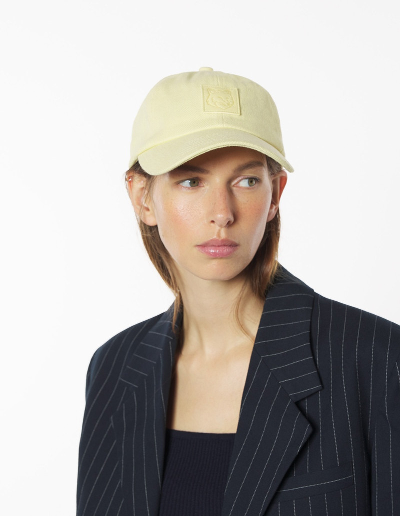 Maison Kitsuné BOLD FOX HEAD LEATHER PATCH 6P CAP outlook