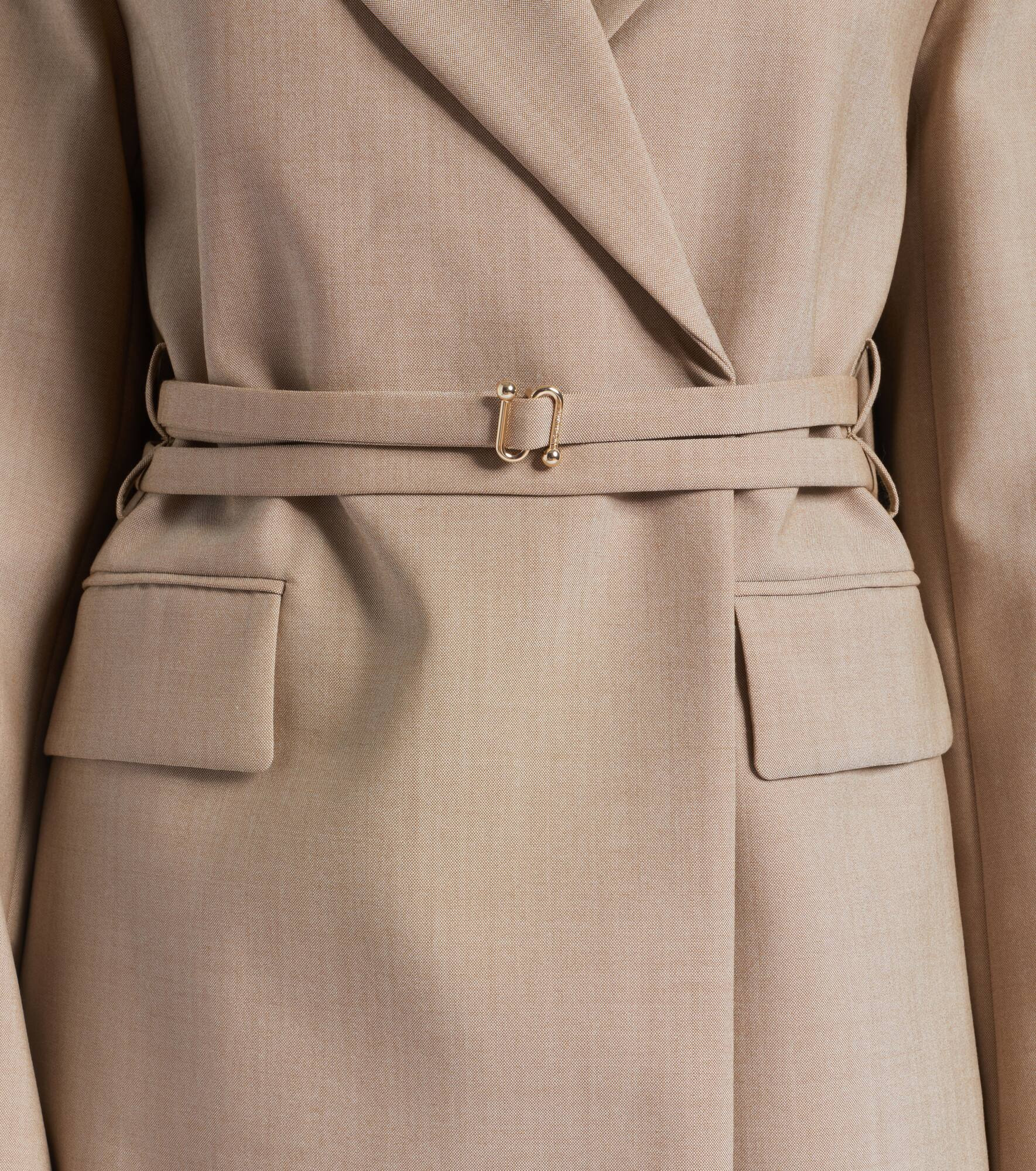 Tubinga belted virgin wool blazer - 5