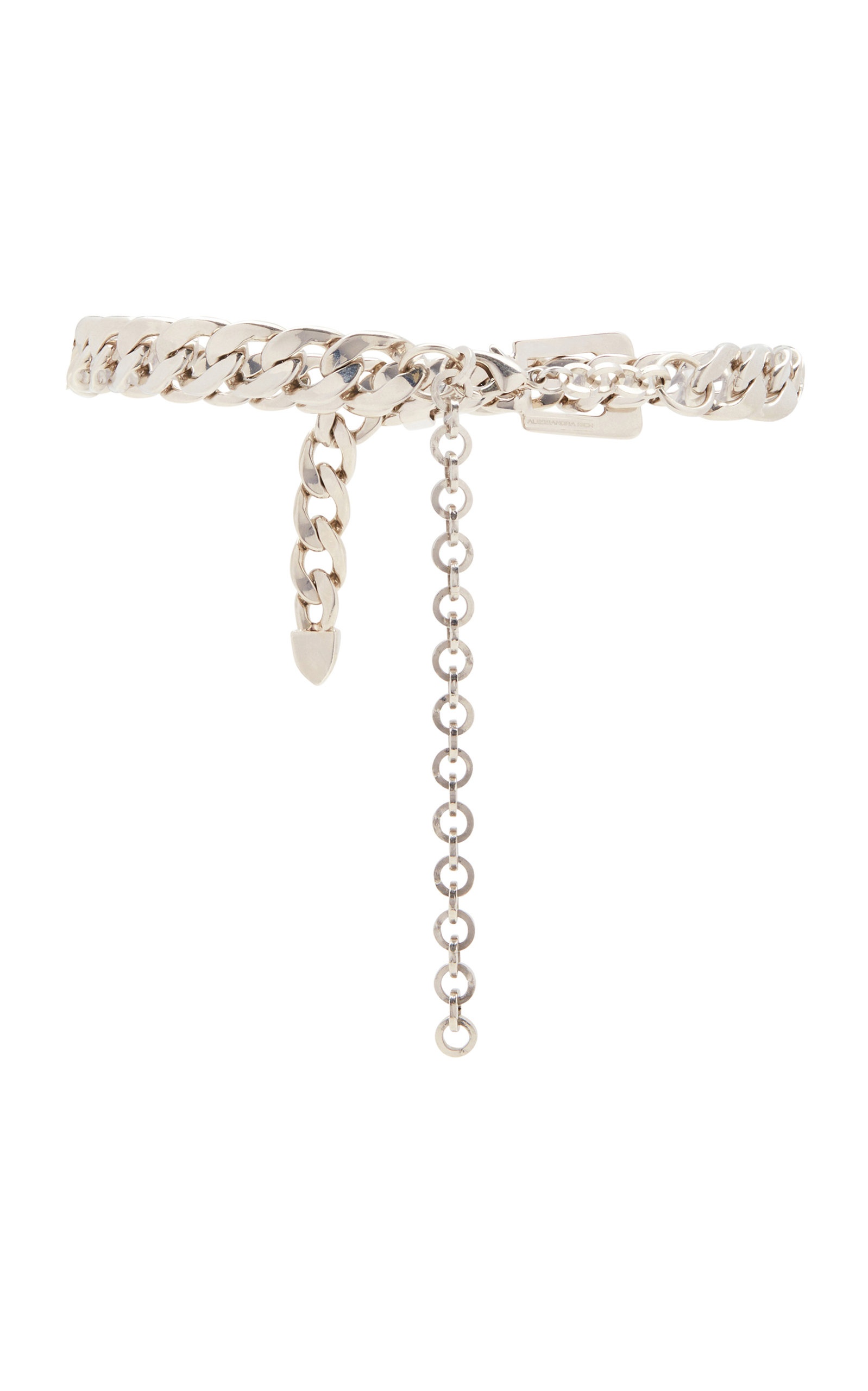 Buckle-Chain Choker silver - 3