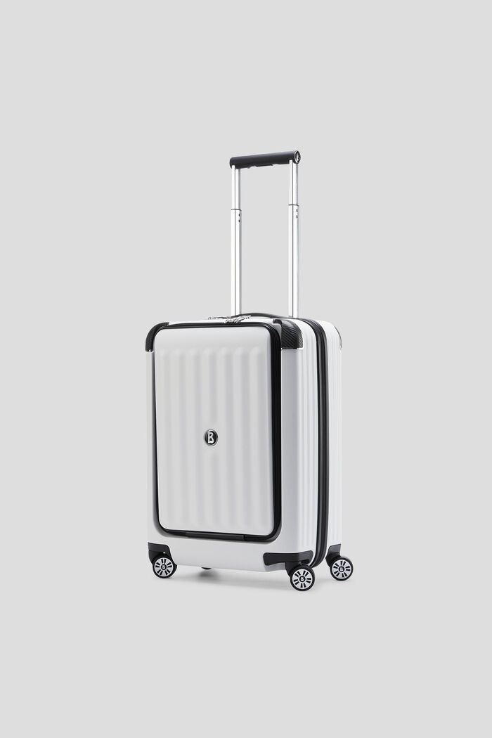 Piz Deluxe Pro small hard shell suitcase in White - 2