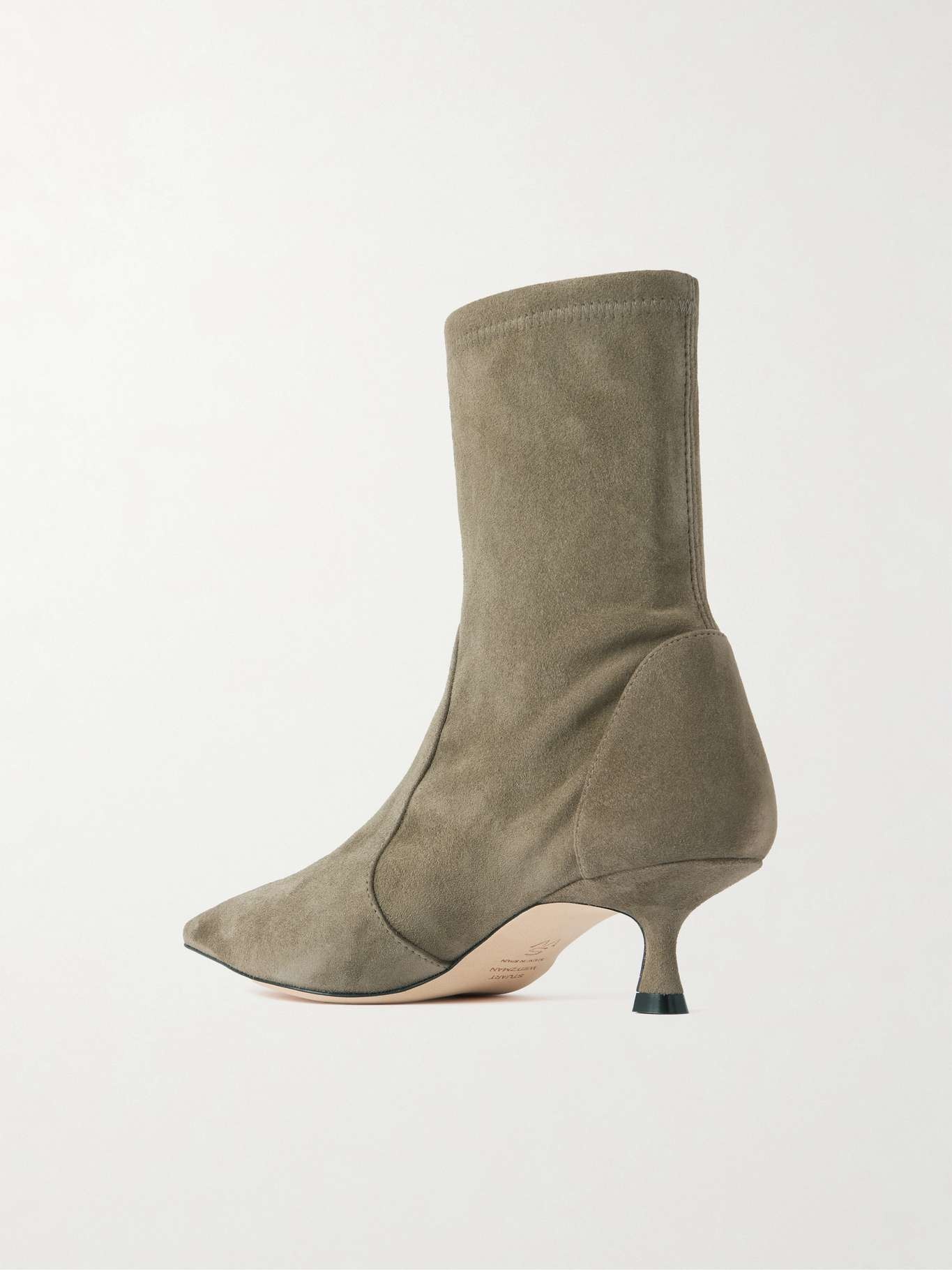 Naomu suede ankle boots Taupe - 3
