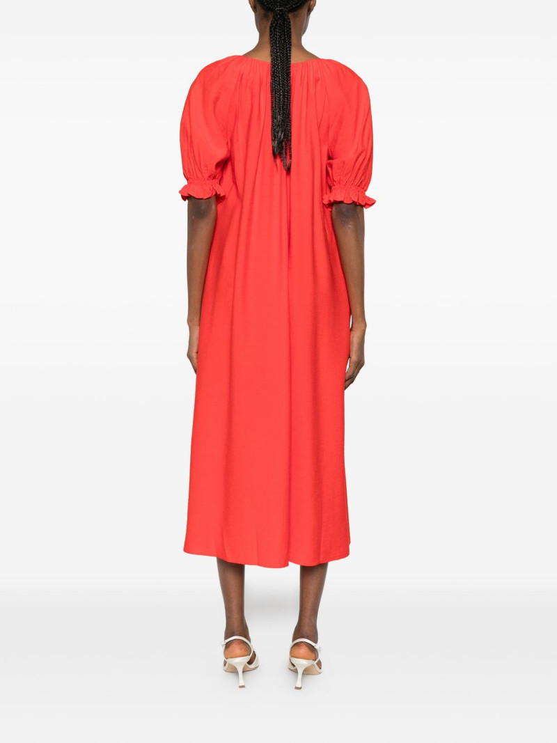 ruffled midi dress 4