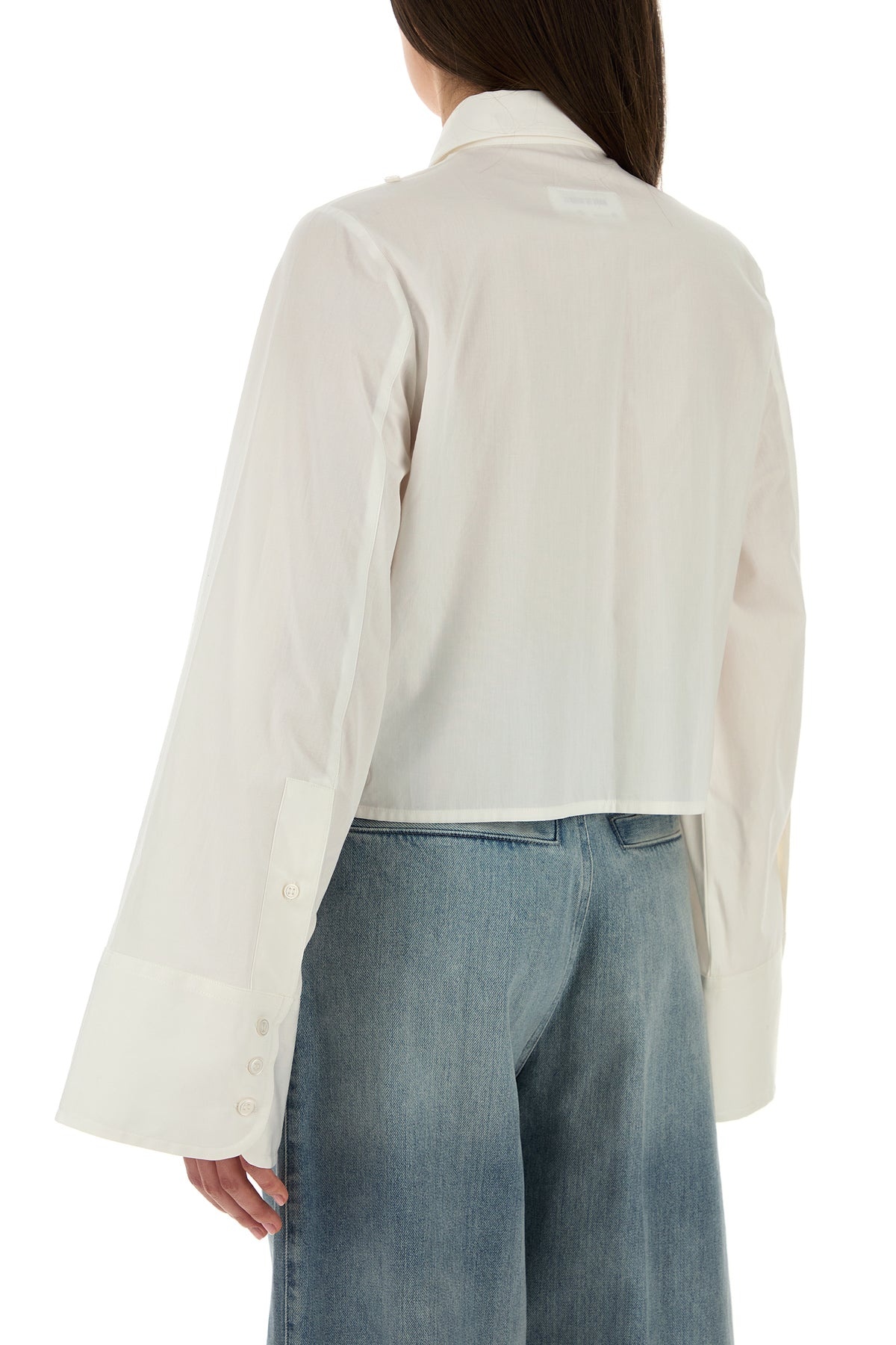 White poplin shirt - 4