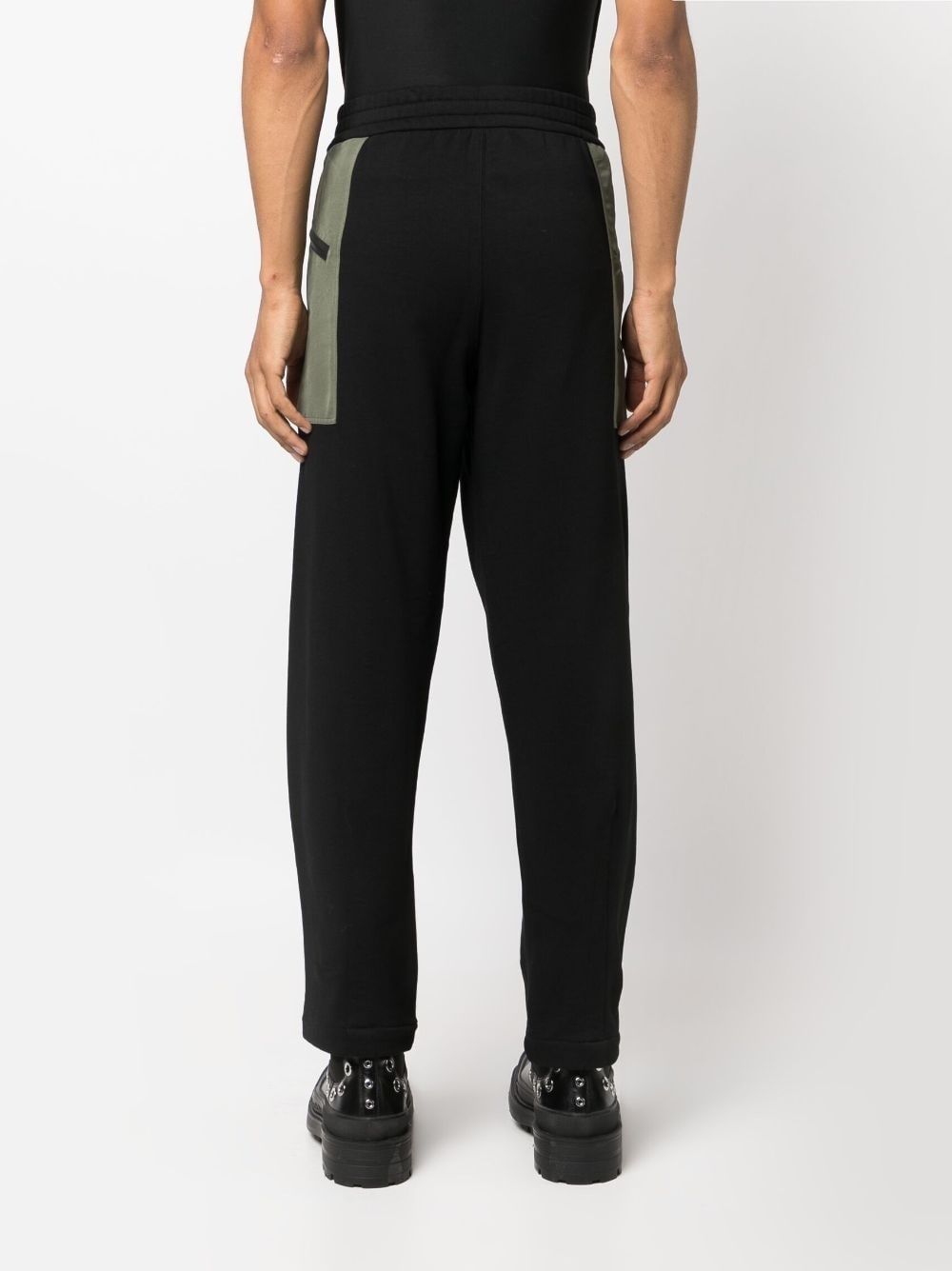contrast-pocket cotton track pants - 4