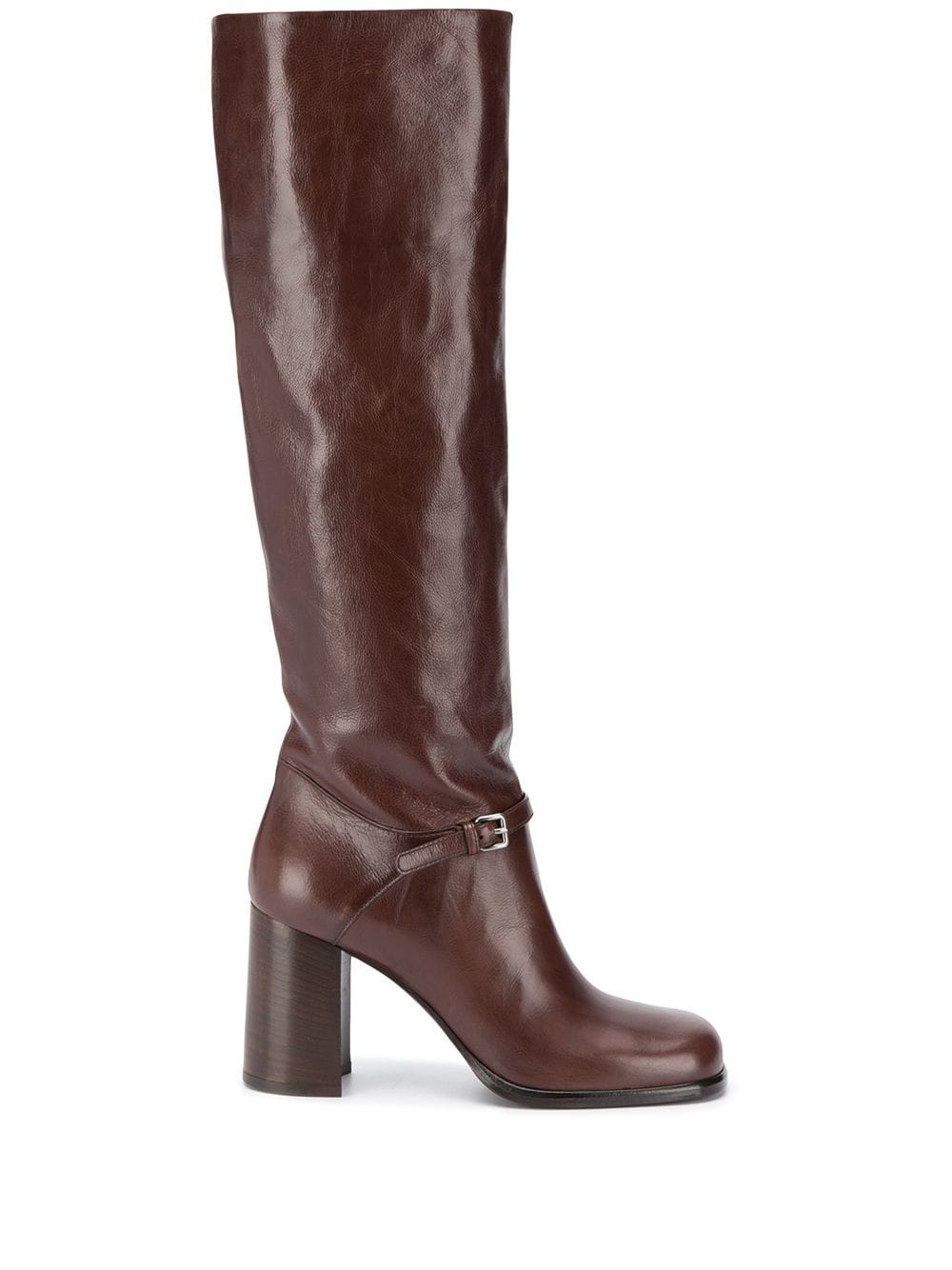95mm square-toe boots - 1
