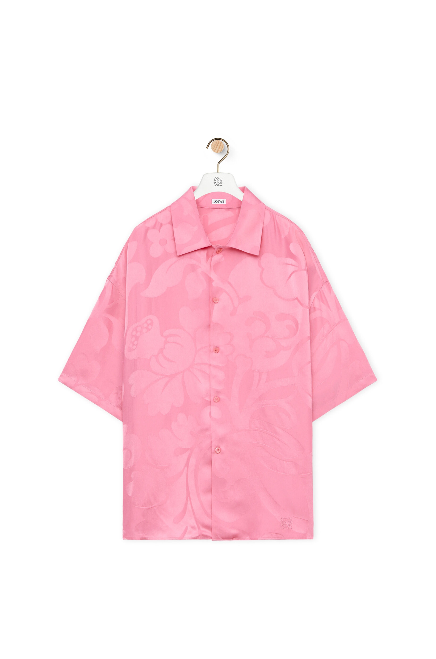 Short sleeve shirt in viscose - 1