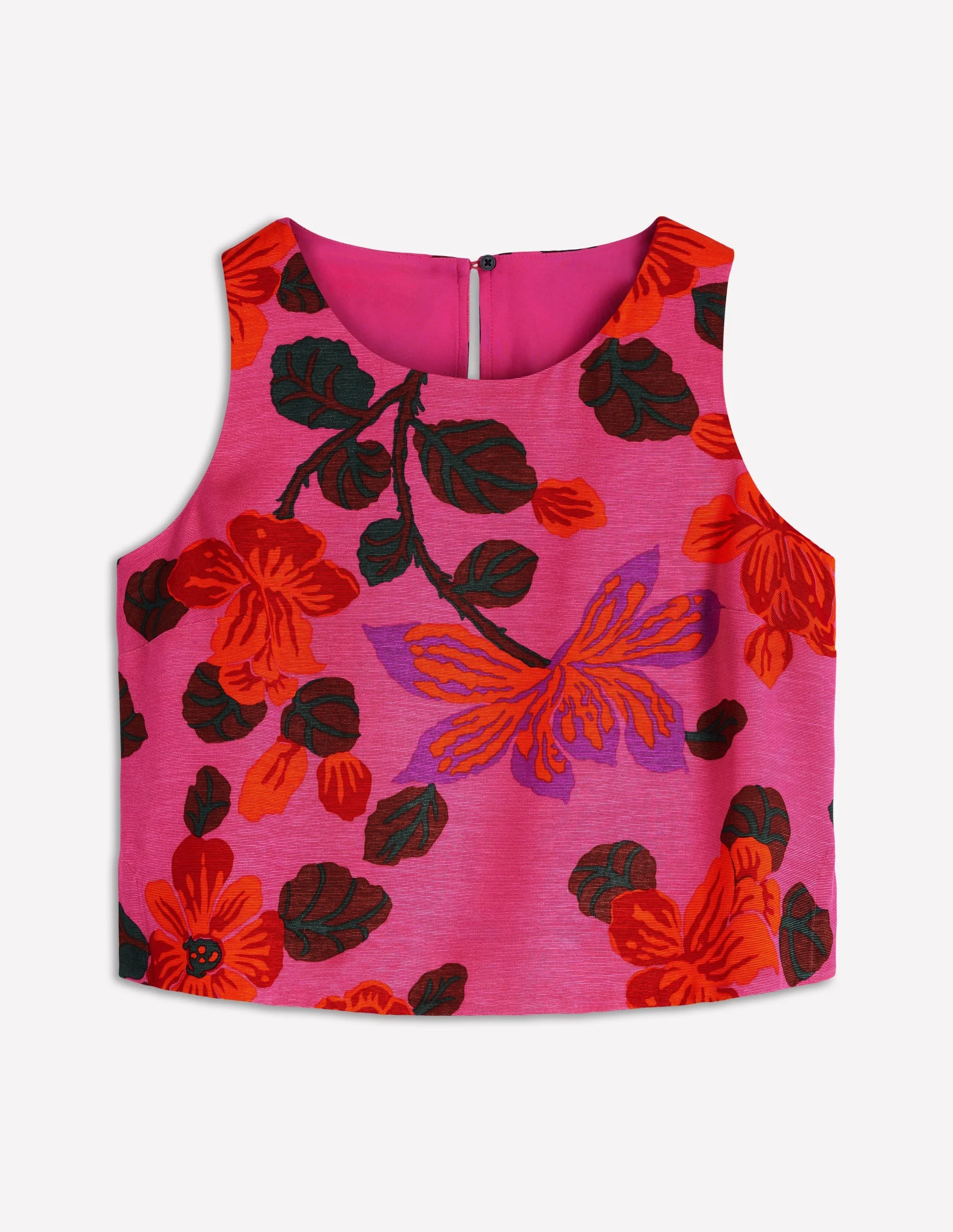 Occasion Shell Top-Multi, Elaborate Blossom - 1