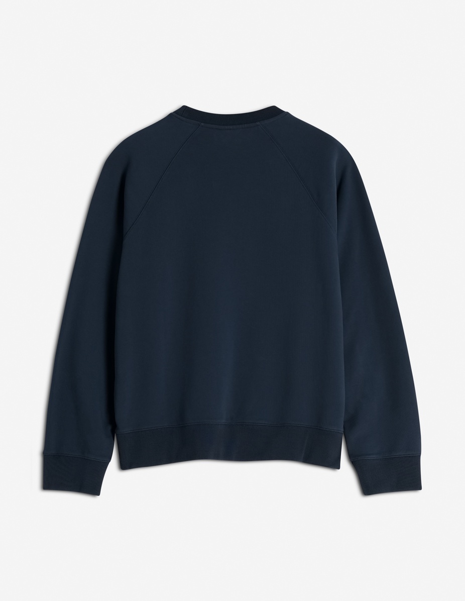BOLD FOX HEAD PATCH OVERSIZE SWEATSHIRT - 2