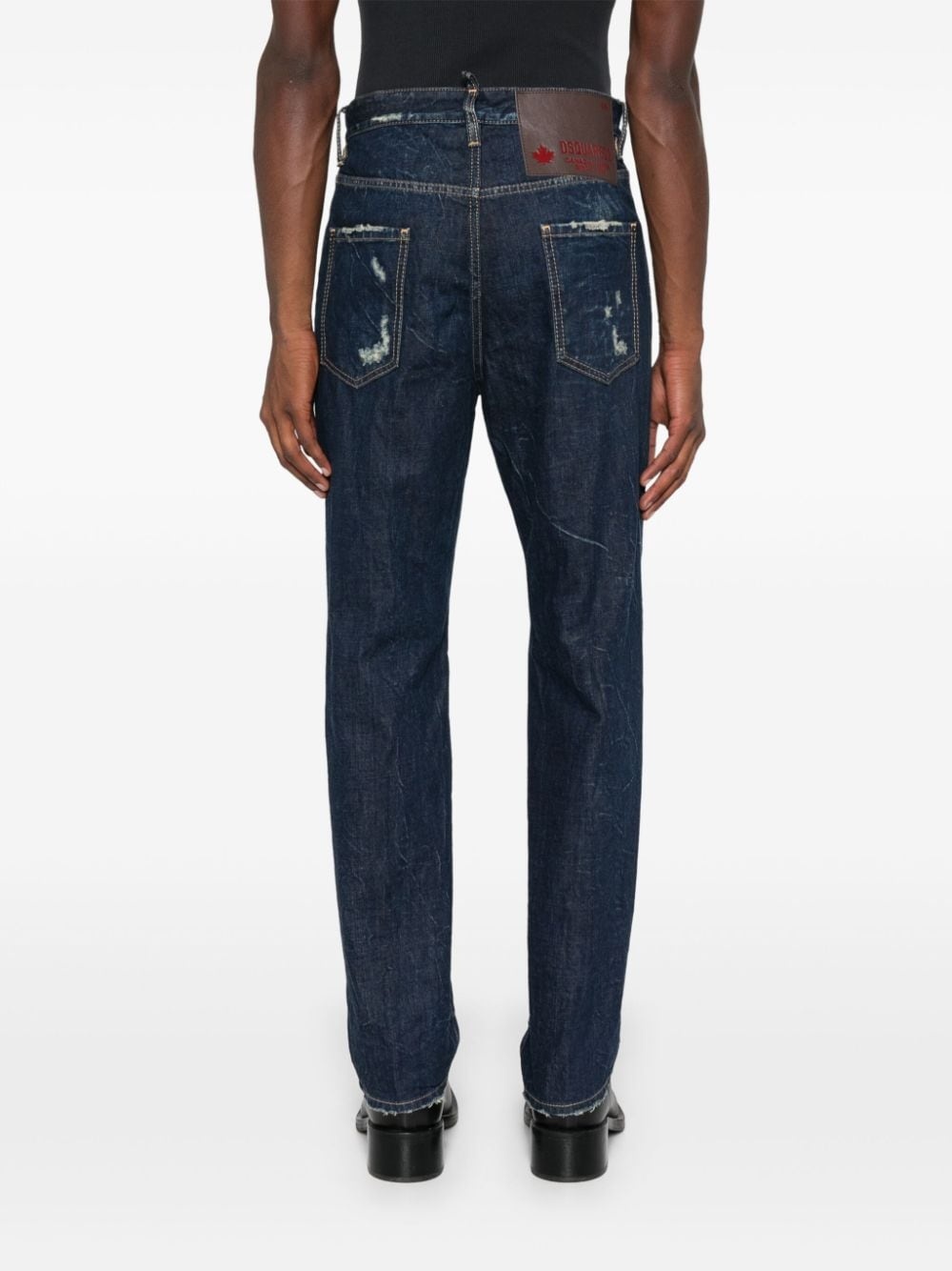 distressed jeans - 4