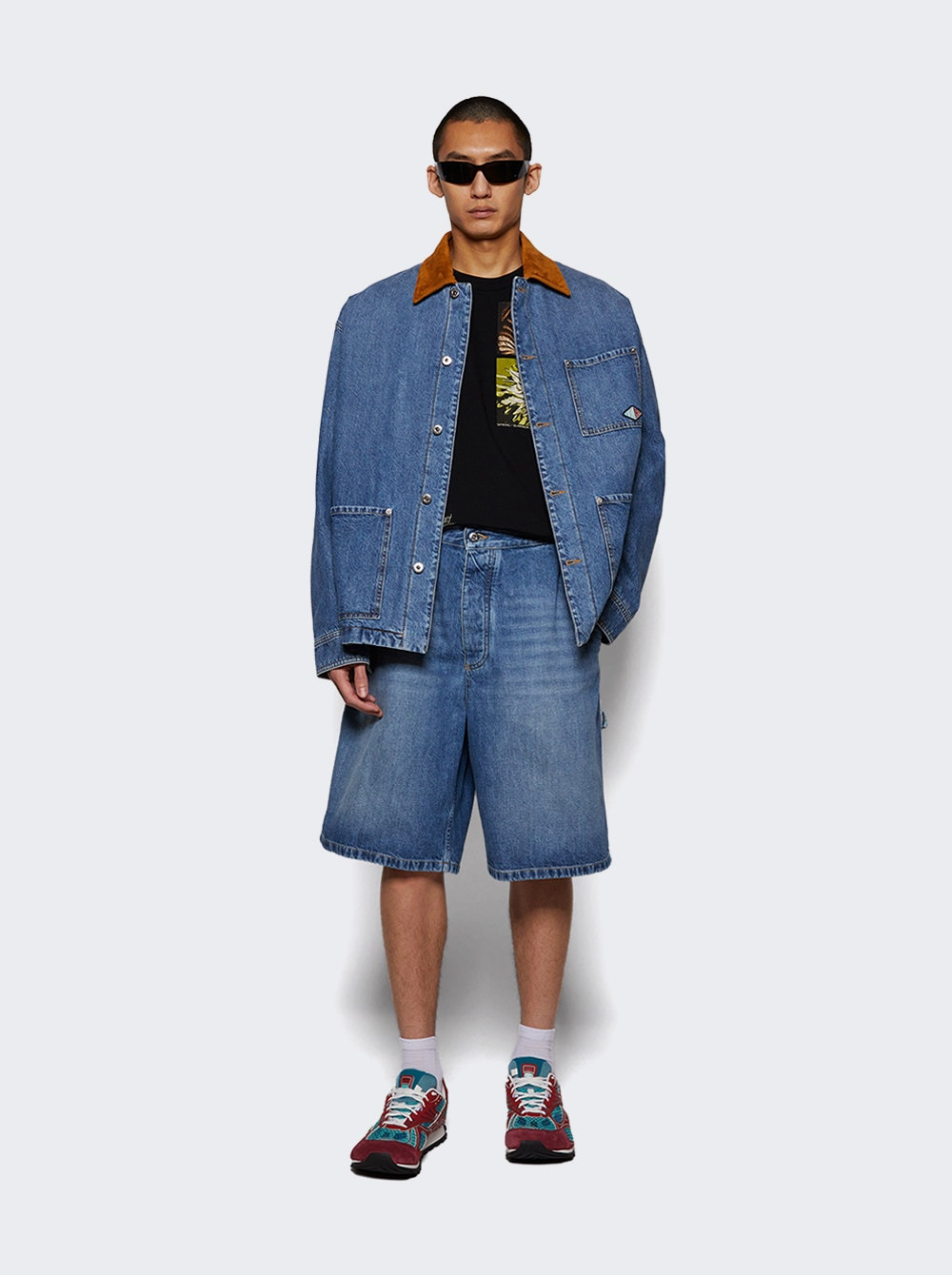 Shorts Mid Blue - 5