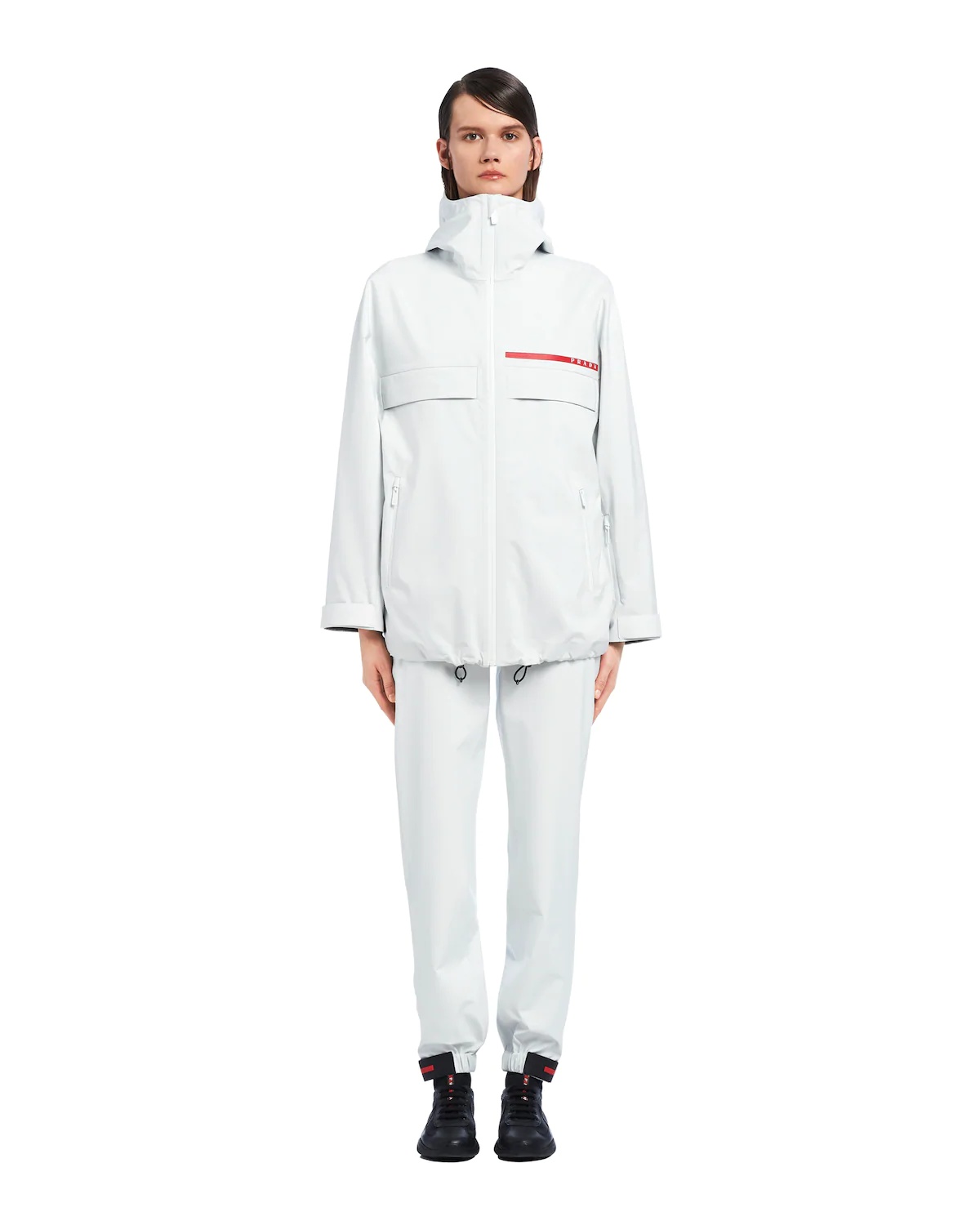 PRADA Chalk Gore-Texテつョ Oversize K-Way Prada Chalk GORE-TEX oversize k-way (PRADA/アウターその他
