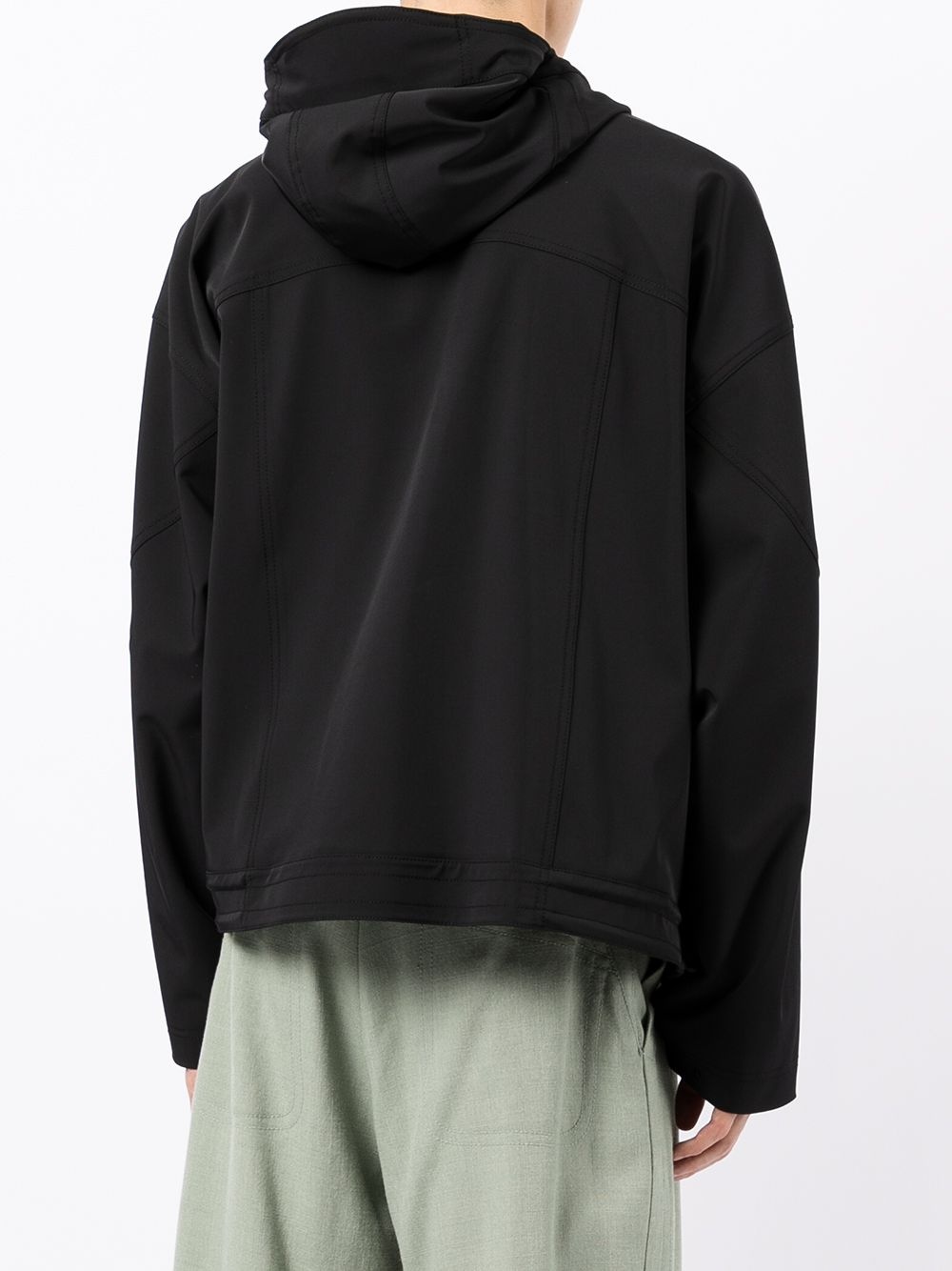 zip-up hooded jacket - 4