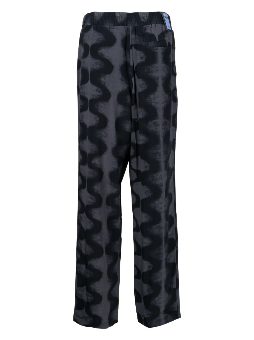 ABSTRACT-PRINT STRAIGHT-LEG TROUSERS - 2