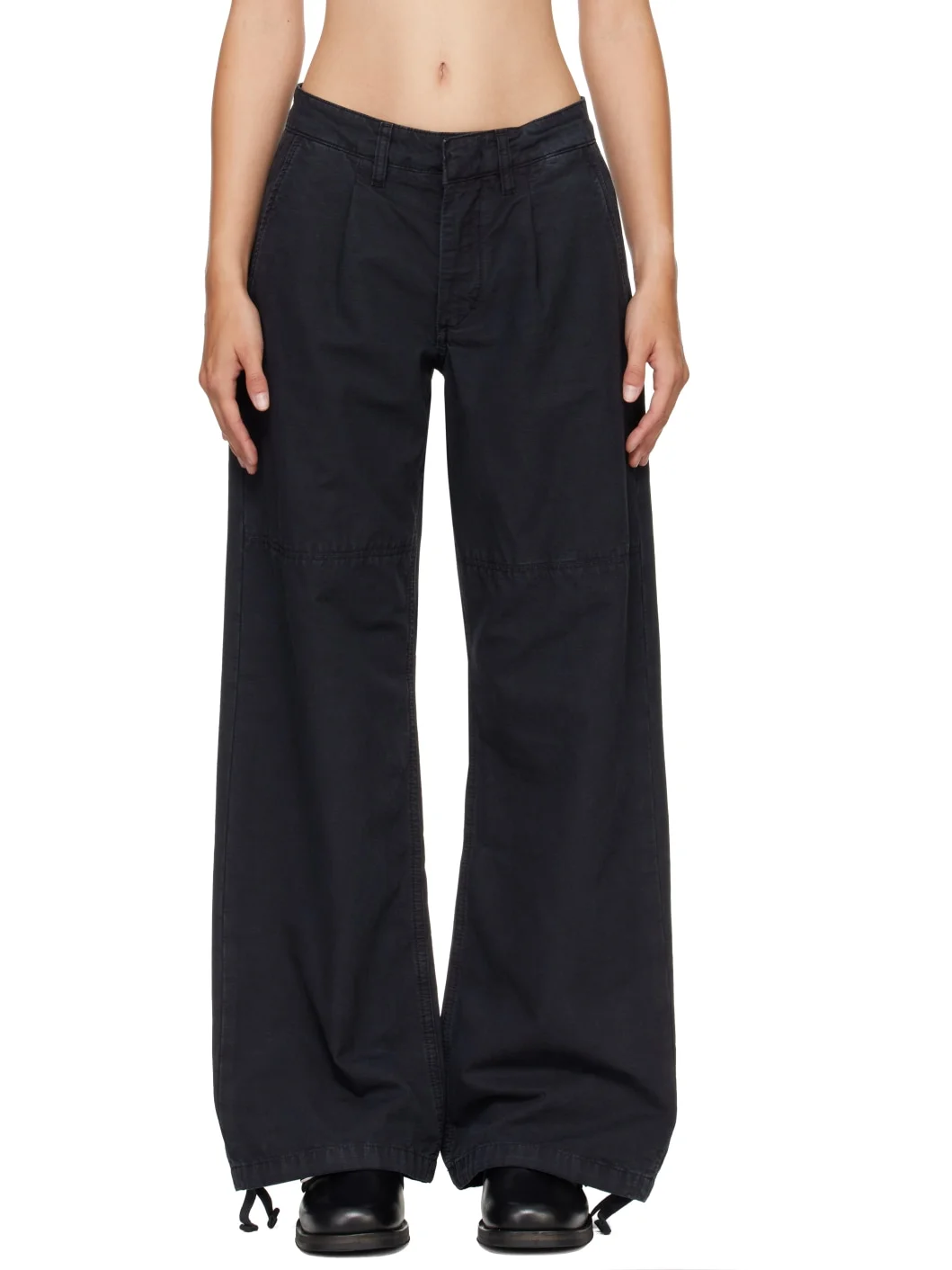 Black Mina Trousers - 1