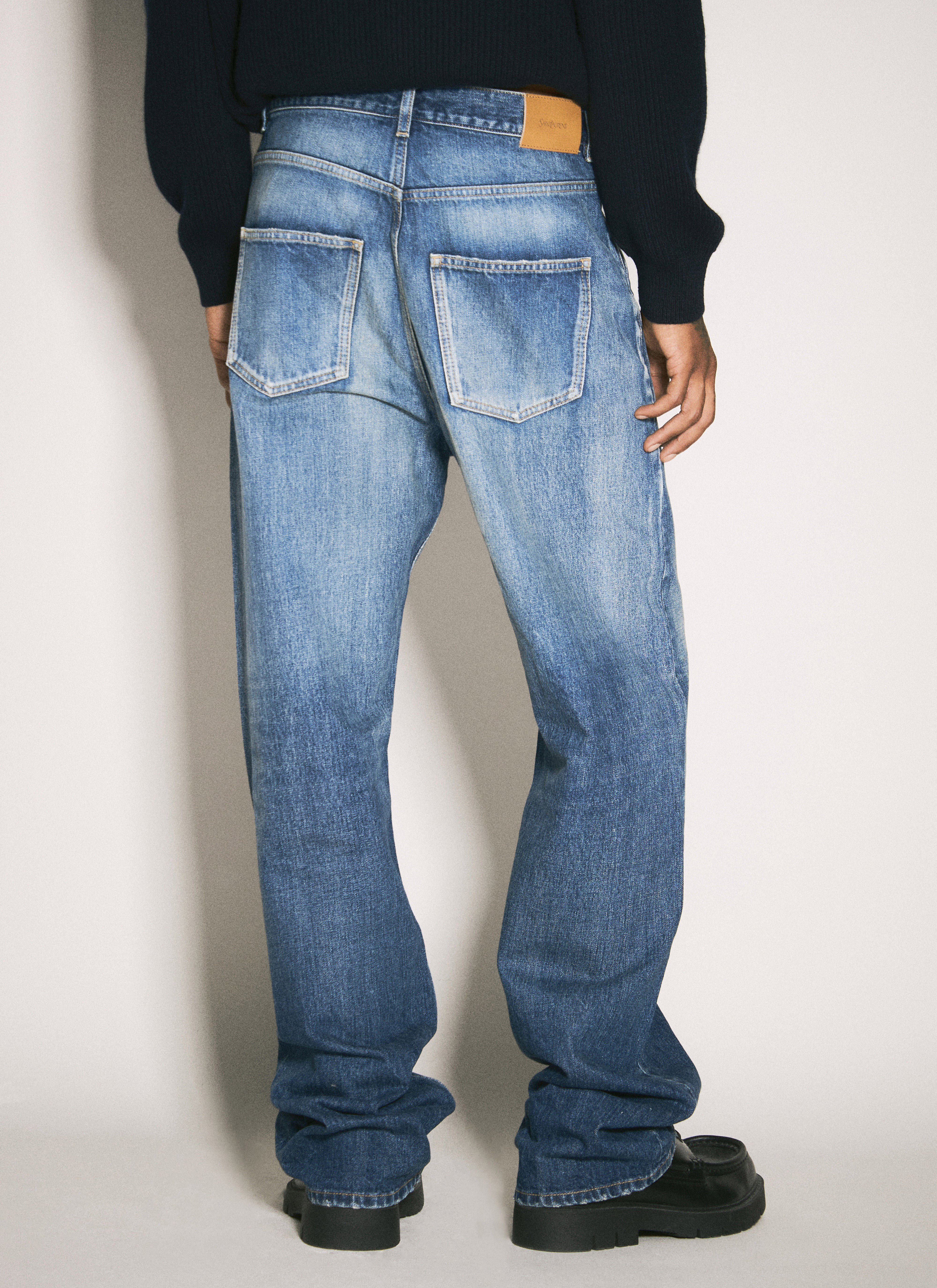 Saint Laurent Men High-Rise Jeans - 2