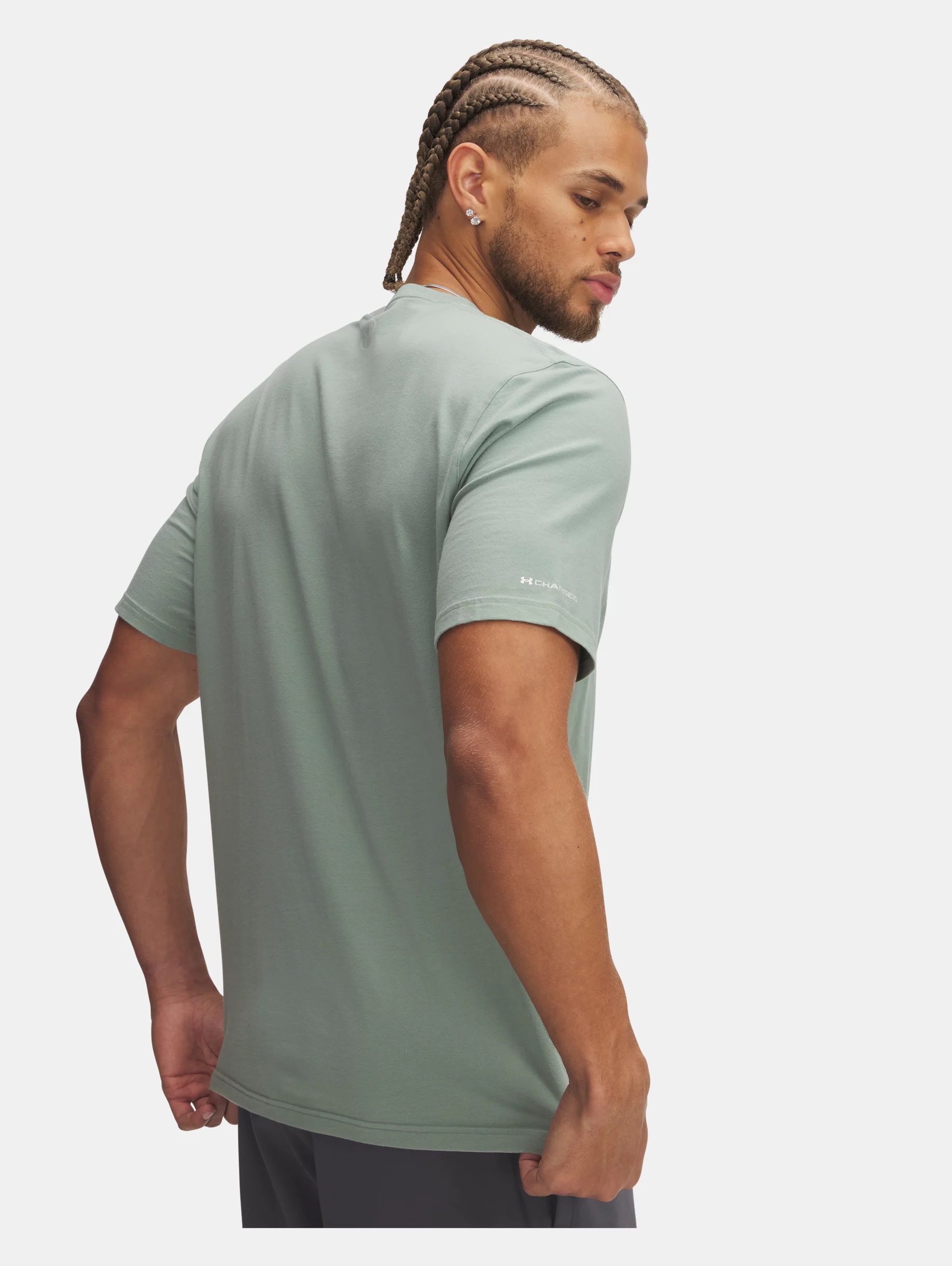 Men's UA Icon Charged Cotton® Short Sleeve - 2