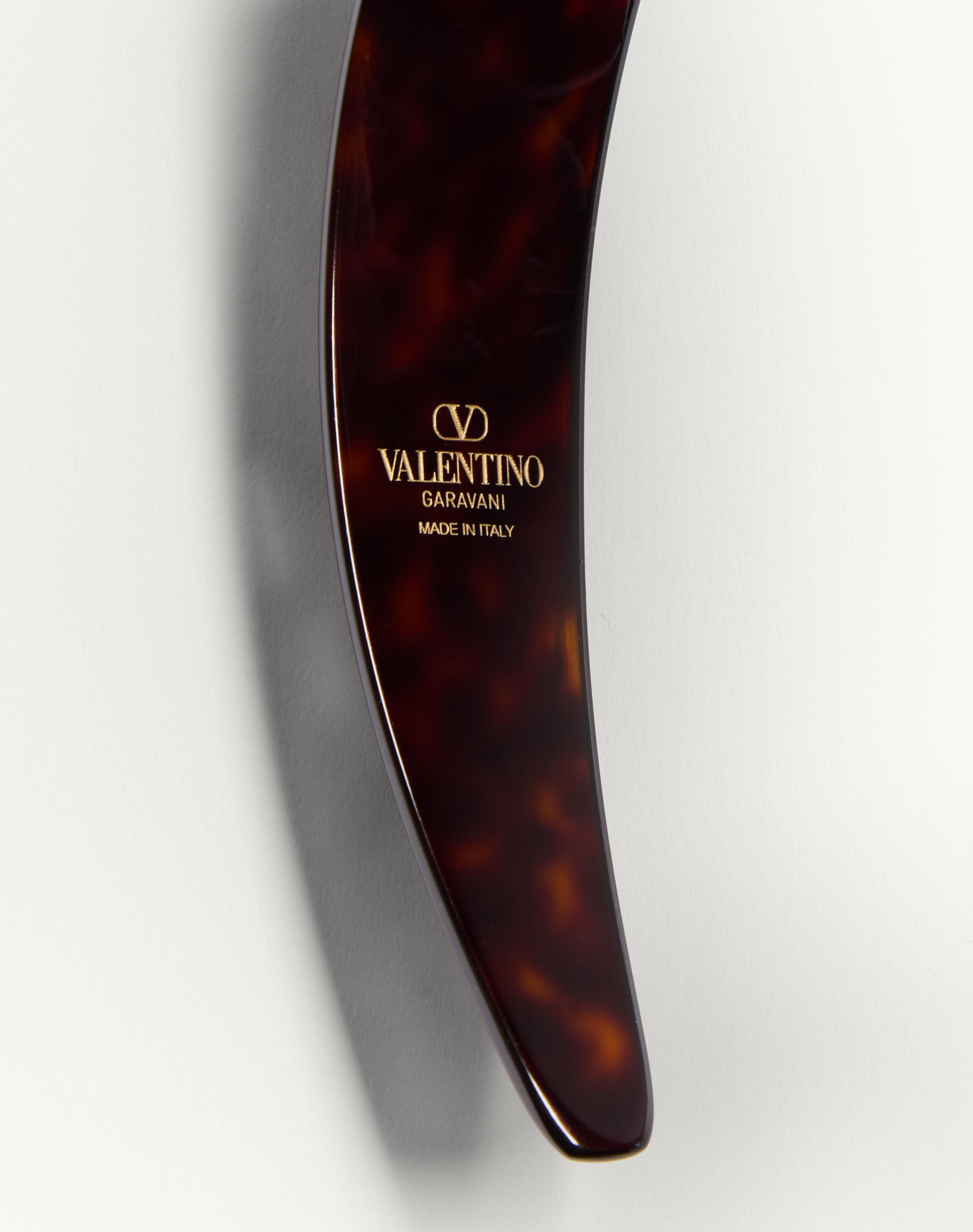 VLOGO SIGNATURE HEADBAND IN RESIN, METAL AND CRYSTALS - 3