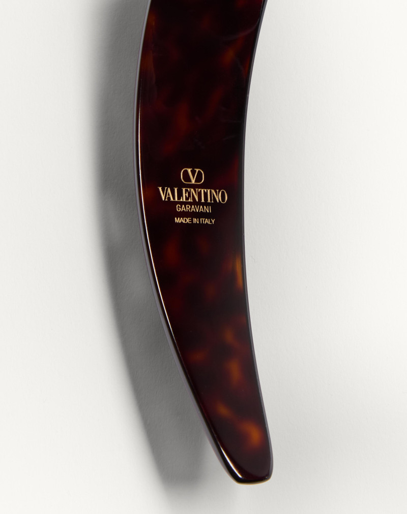 VLOGO SIGNATURE HEADBAND IN RESIN, METAL AND CRYSTALS 3
