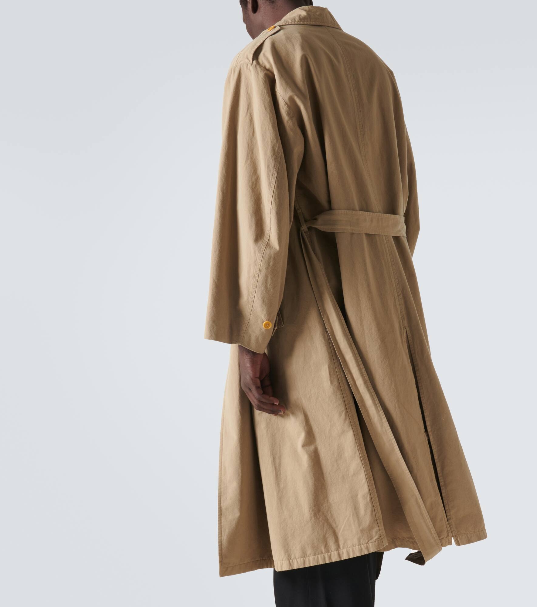 Montrose cotton and linen trench coat - 7