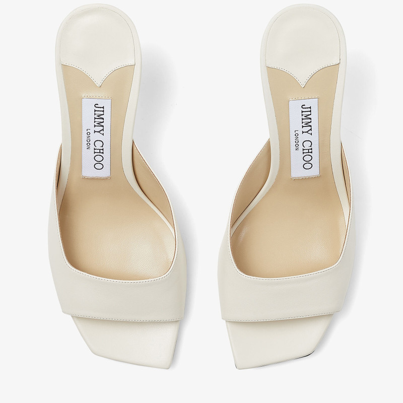 지니아 65
Latte Nappa 가죽 Mules 5