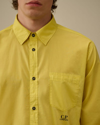 Tシャツ・カットソー C.P. Company CAMICIA IN MUSSOLA 1 TASCA PETTO C.P. Company Light Mussola Shirt | REVERSIBLE