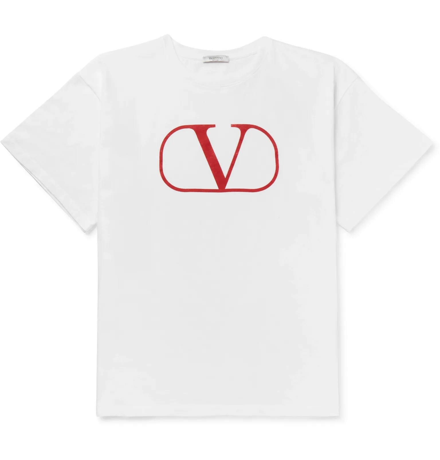 Logo-Print Cotton-Jersey T-Shirt - 1