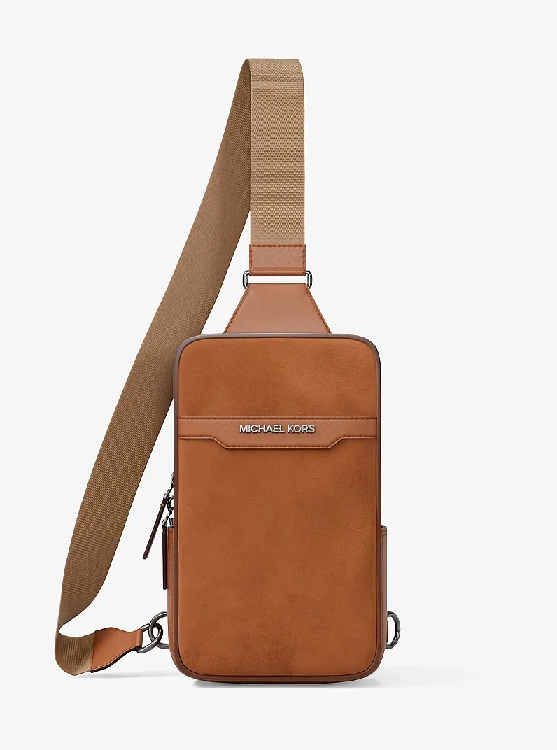 Cooper Medium Suede Sling Pack - 1