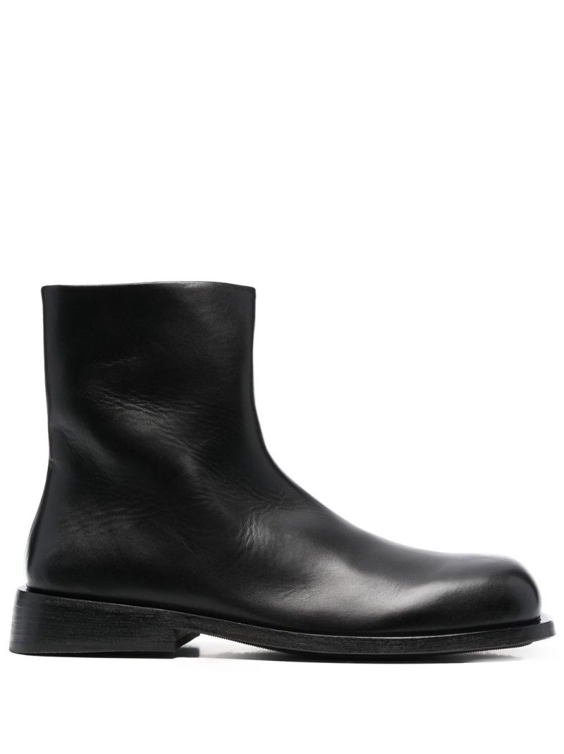 side-zip ankle boots - 1