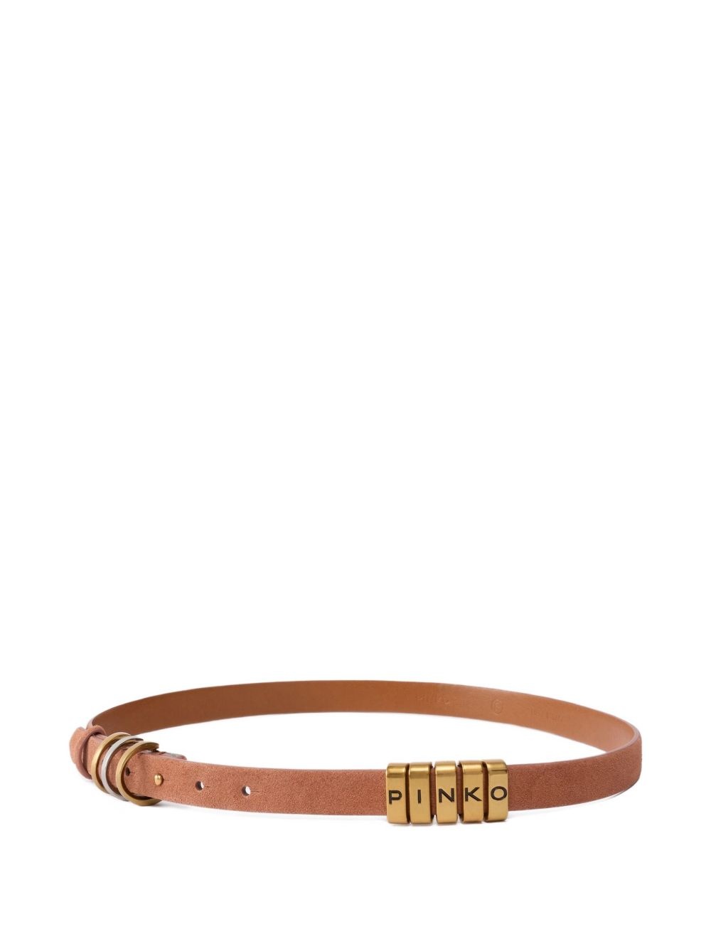 embellished leather belt - 2