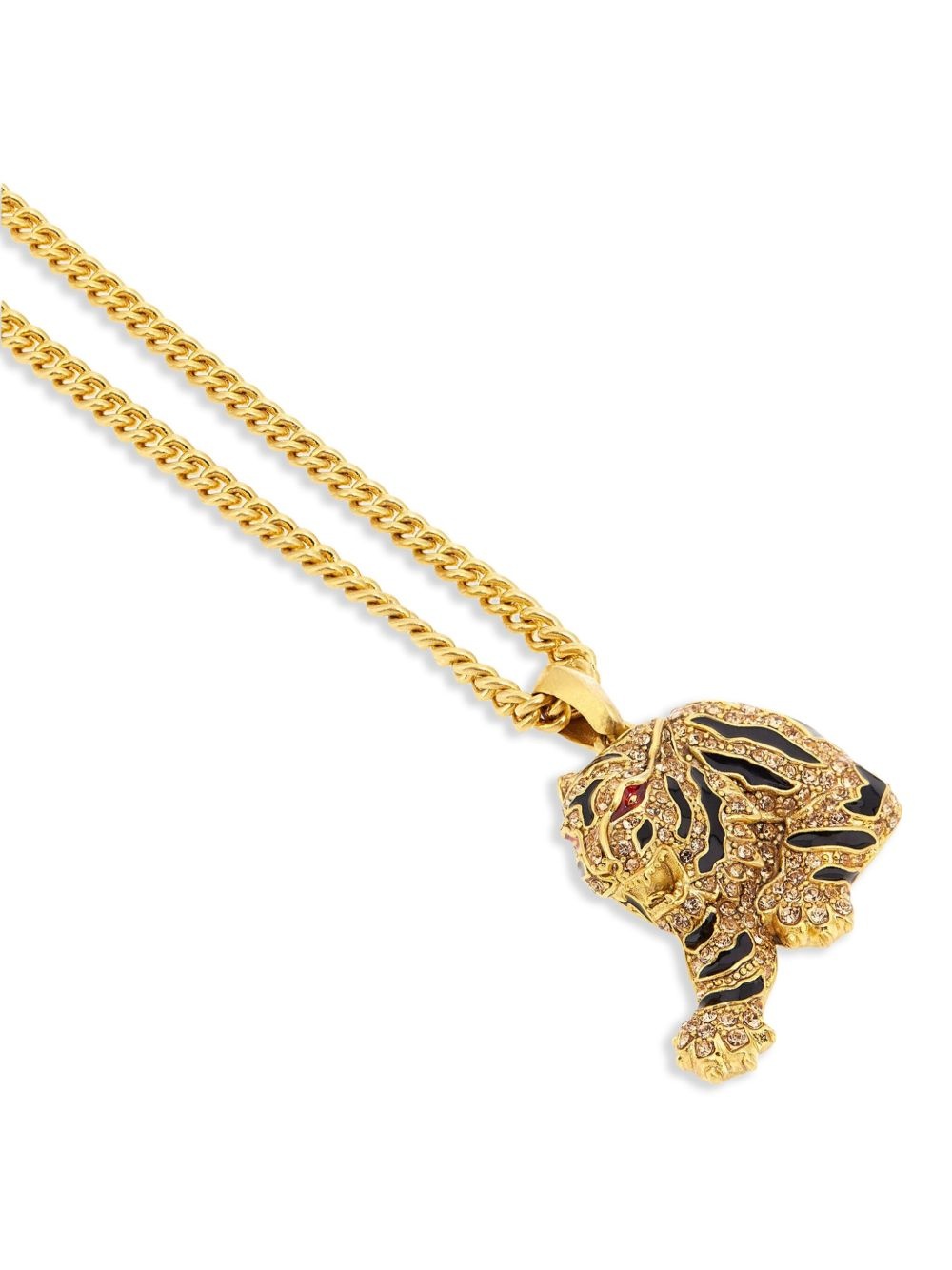 tiger-pendant necklace - 3