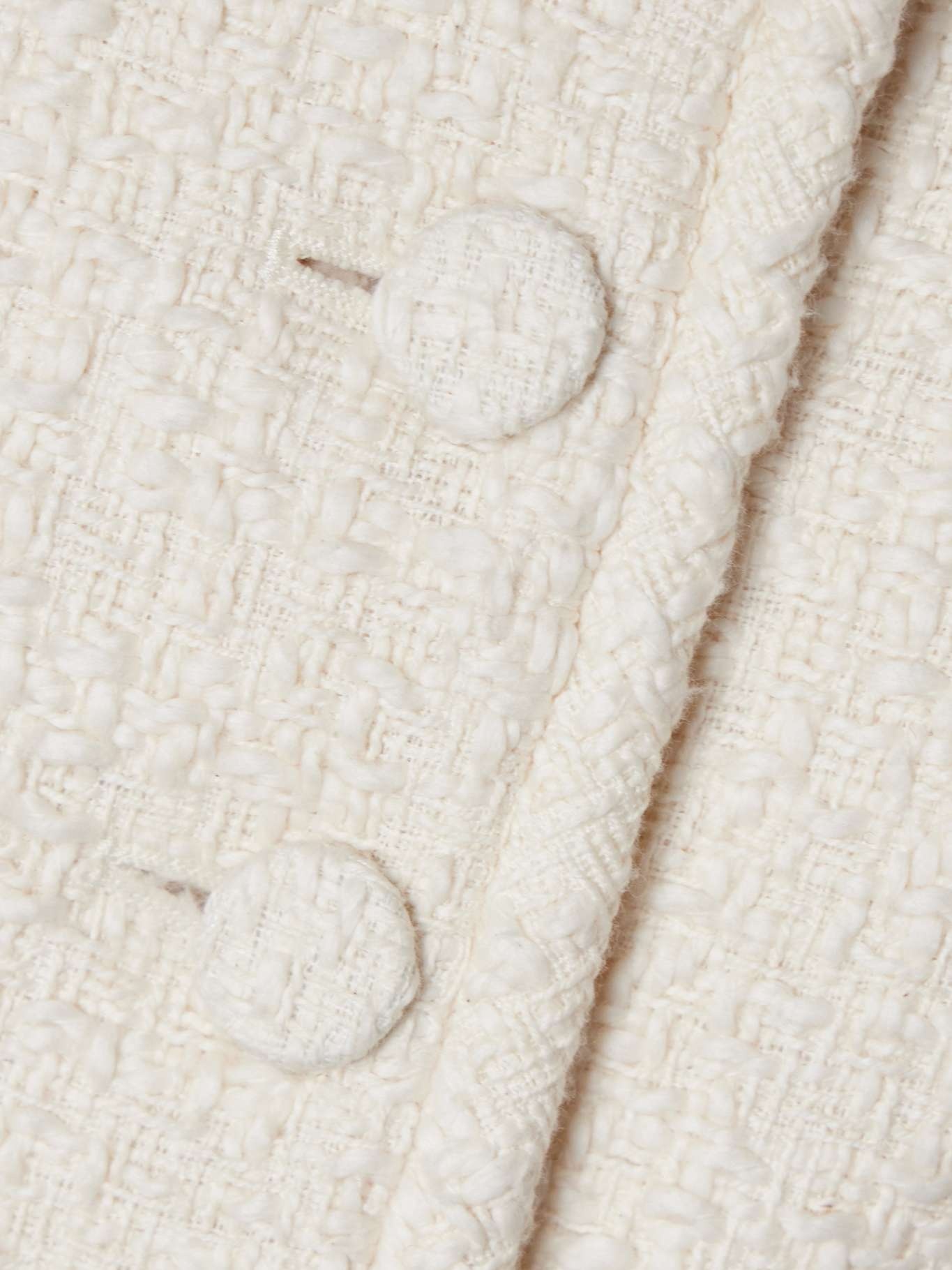 + NET SUSTAIN cropped organic cotton-tweed jacket - 5