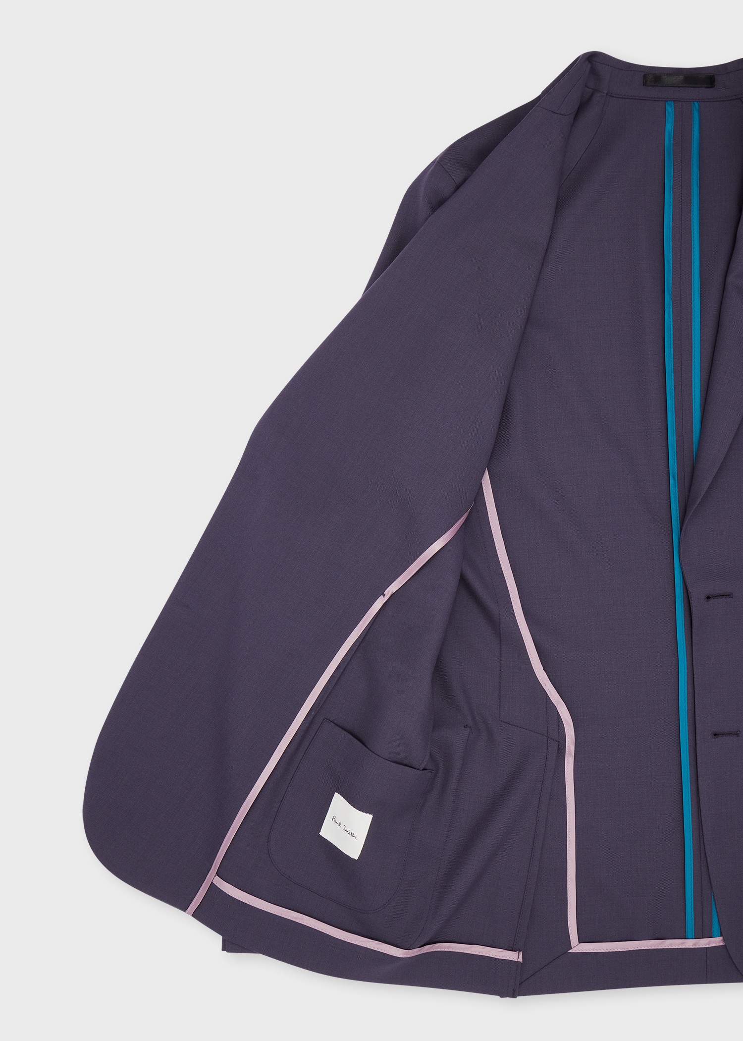 A Suit To Travel In - Slate Grey Wool Unlined Blazer - 4