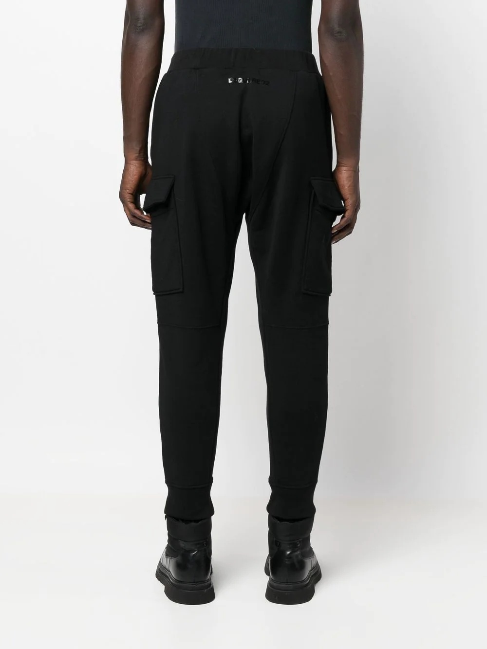 cargo-pocket tracksuit pants - 4