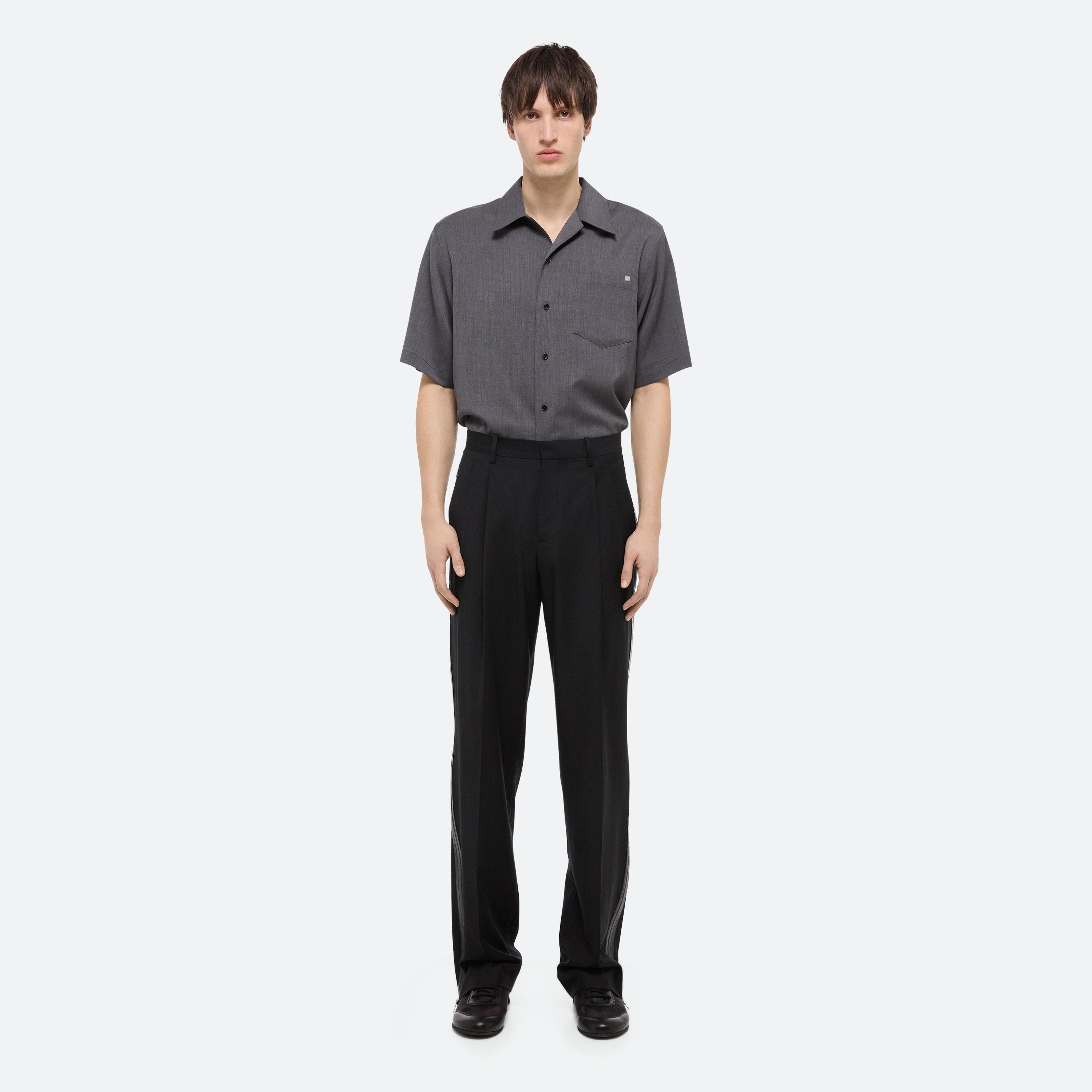 ZIP DOUBLE-PLEATED TROUSERS - 3