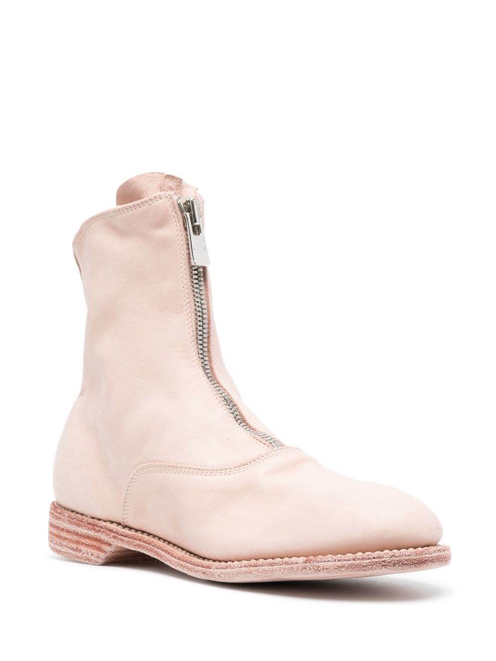 zip-up 25mm heeled boots - 2