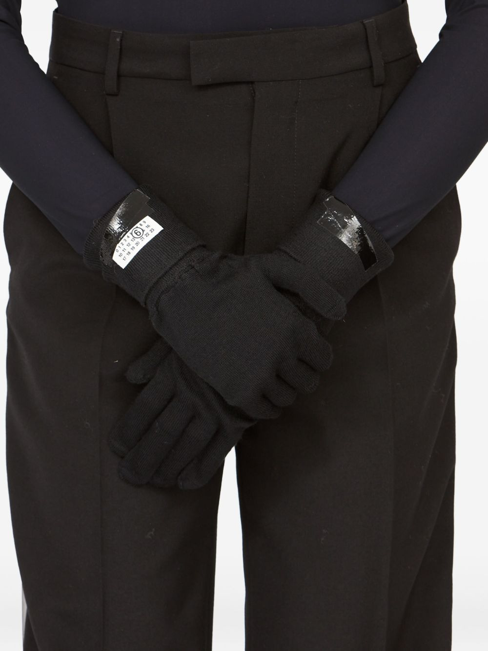 NUMBERS-MOTIF GLOVES - 3