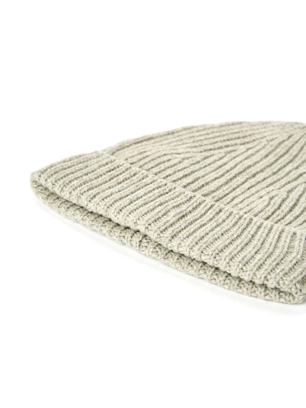 ribbed-knit cashmere beanie - 3