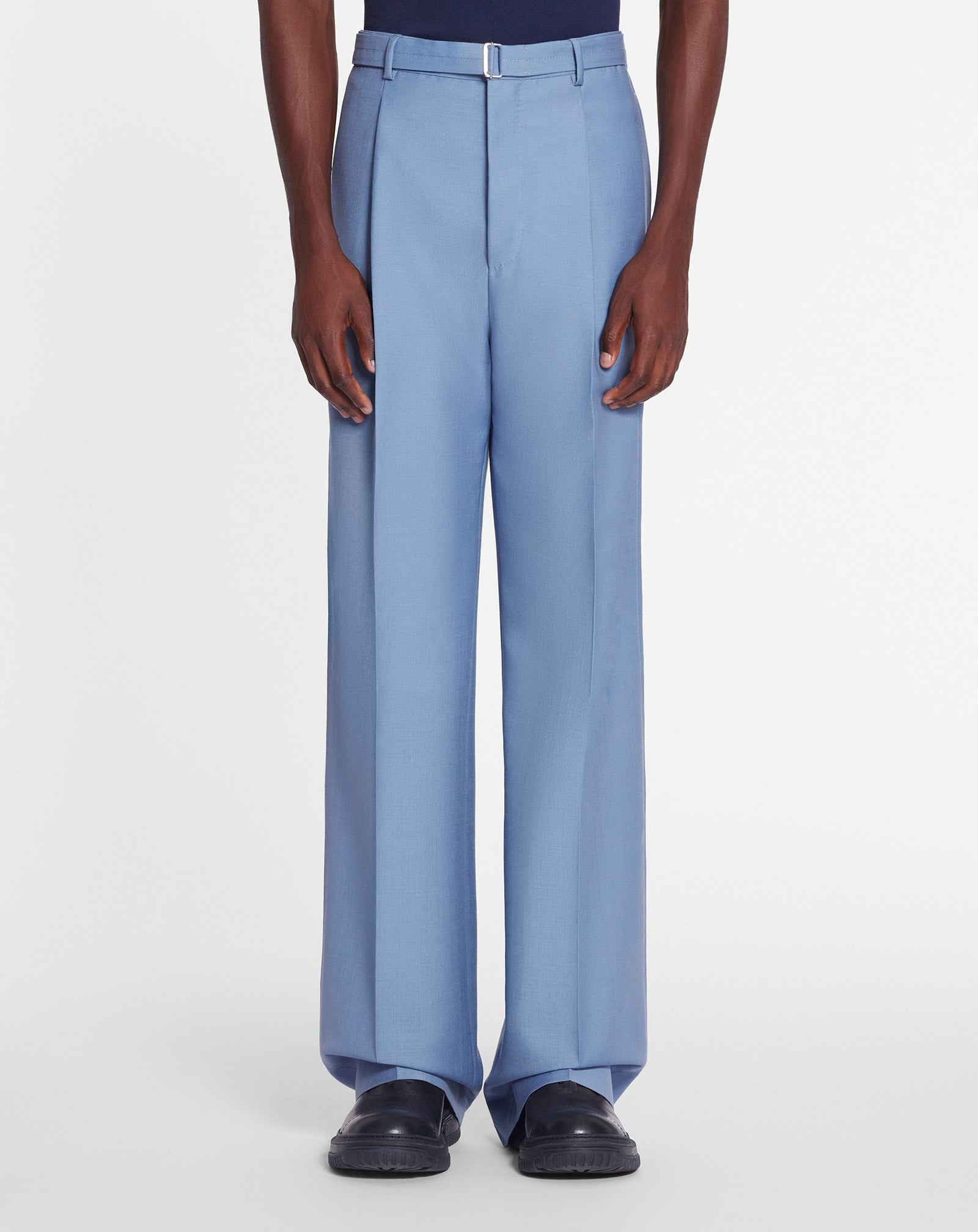 WIDE-LEG SUIT PANTS - 3