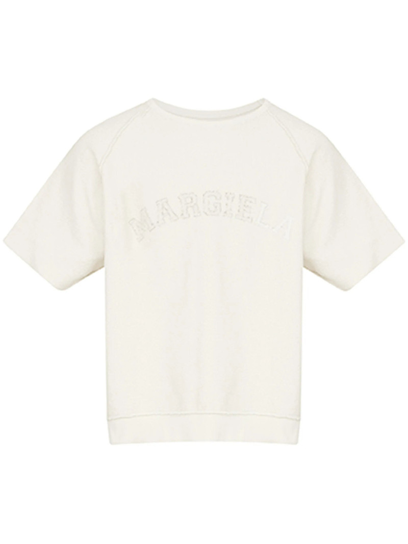 Logo-embroidered T-shirt 1