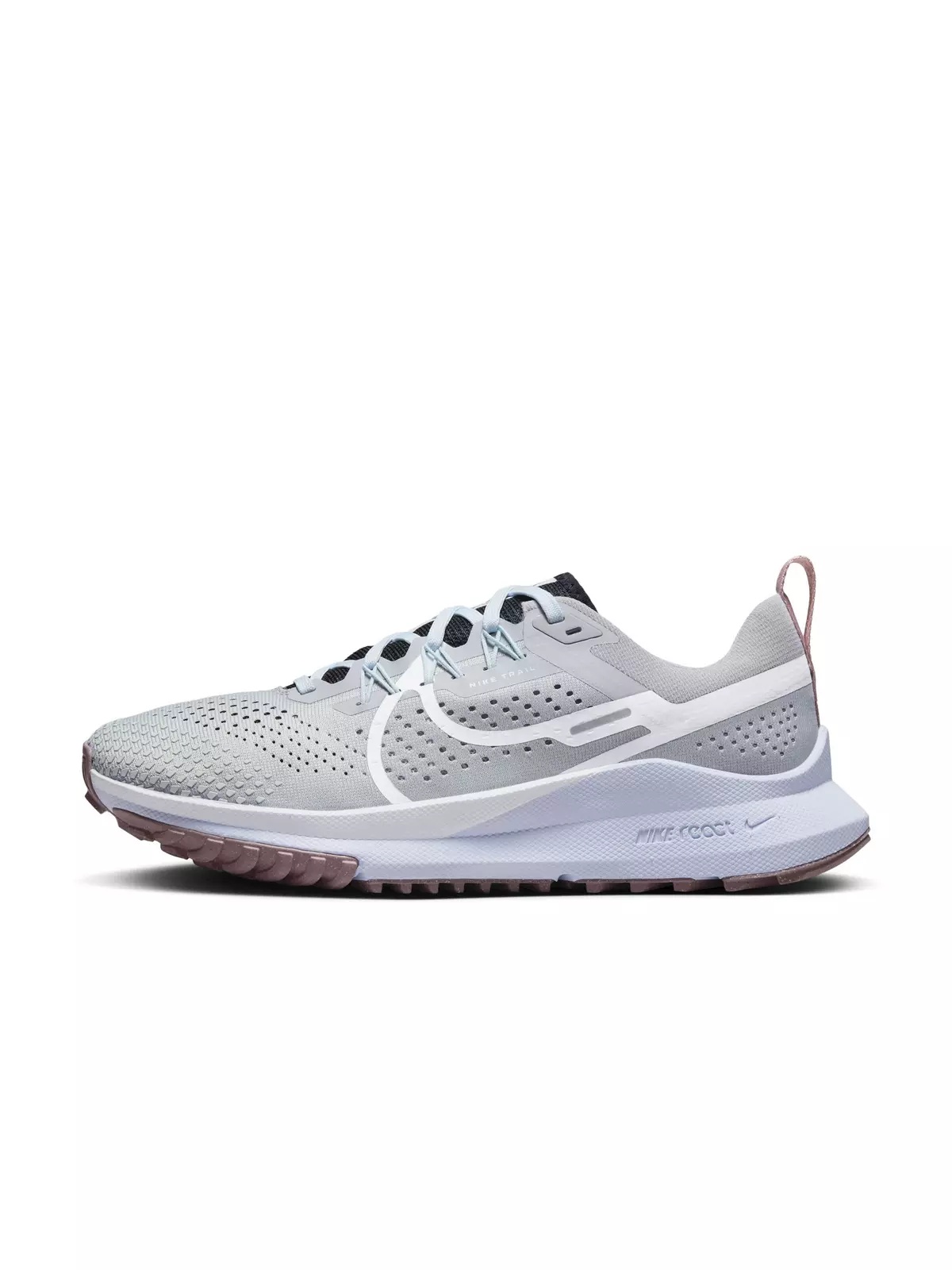Pegasus Trail 4 "Light Smoke Grey/Black/Glacier Blue/White" Women's Trail Running Shoe - 2