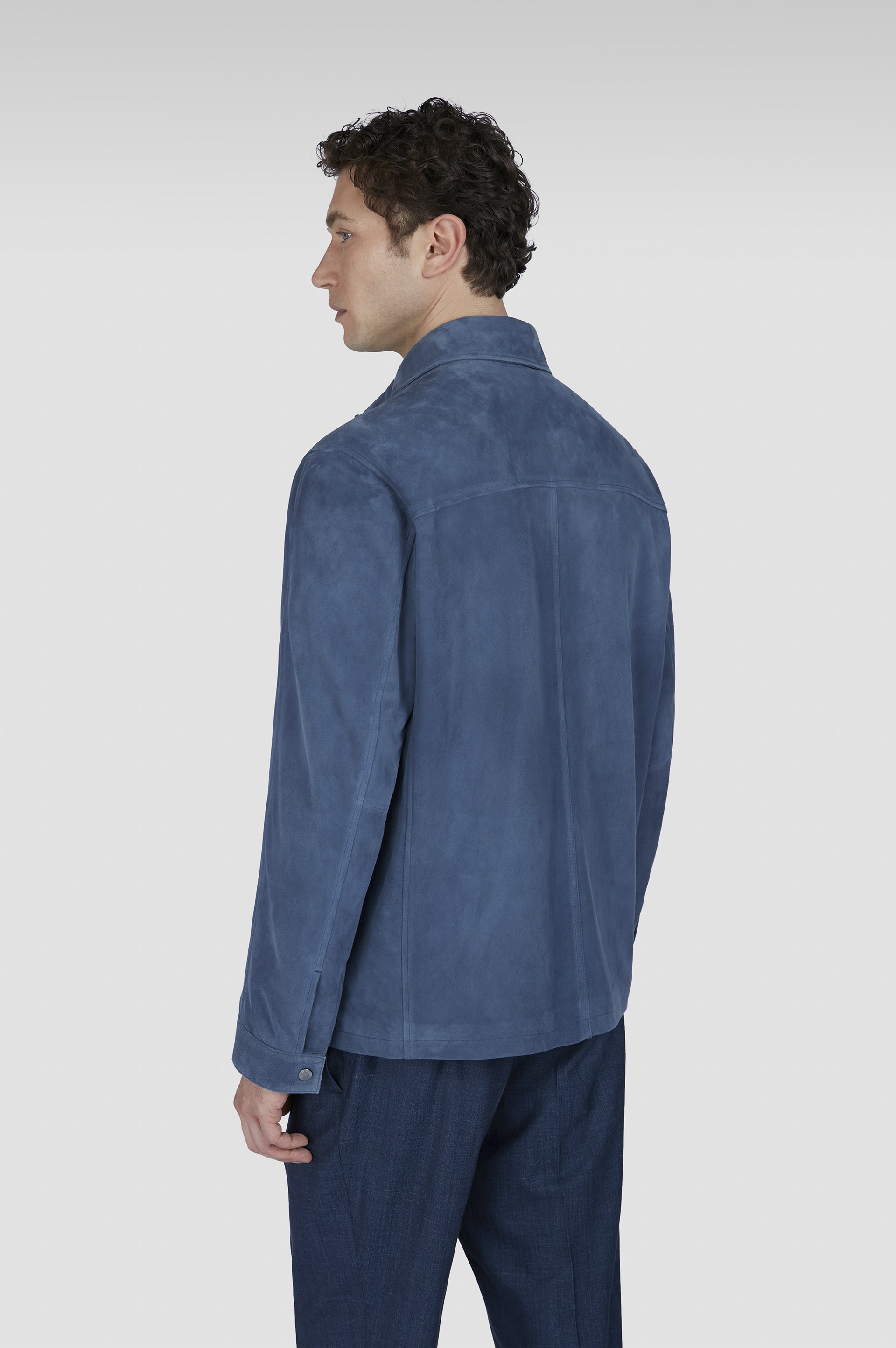 SHACKET IN SUEDE AQUALEATHER - 3