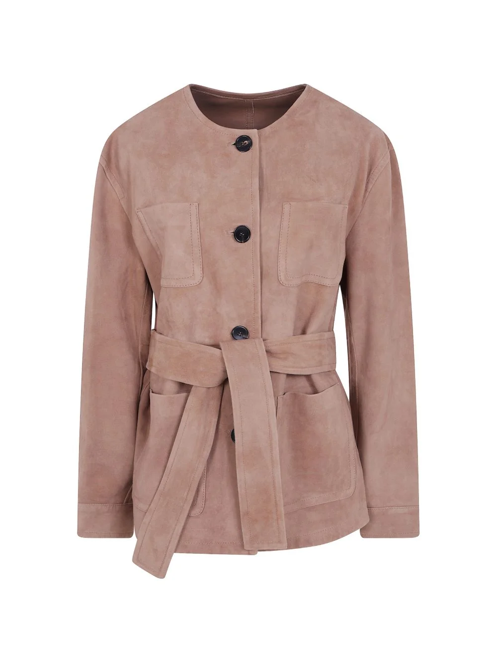 Bohemia belted suede jacket - 1