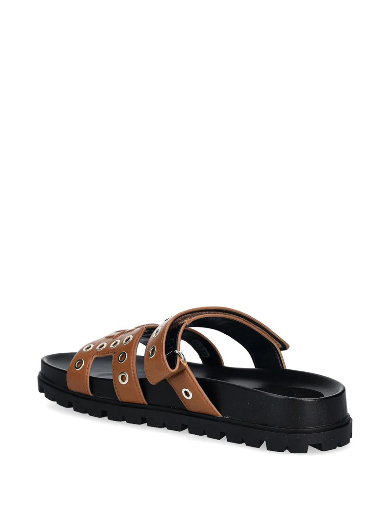 eyelet logo sandals 3