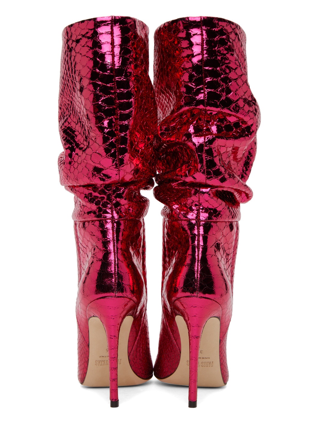 Pink Slouchy Boots - 2