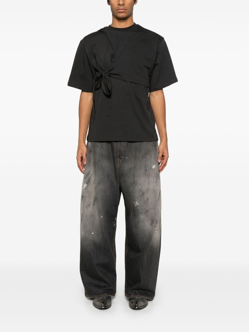 wrap T-shirt - 2