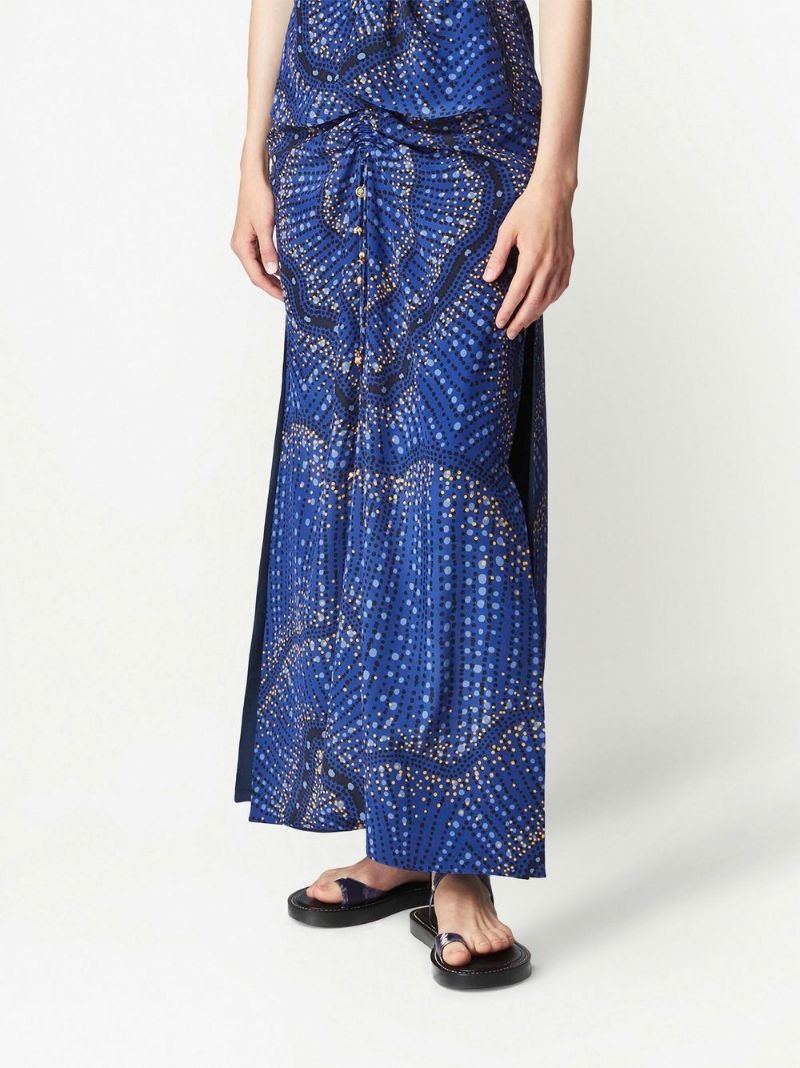 graphic-print skirt - 4
