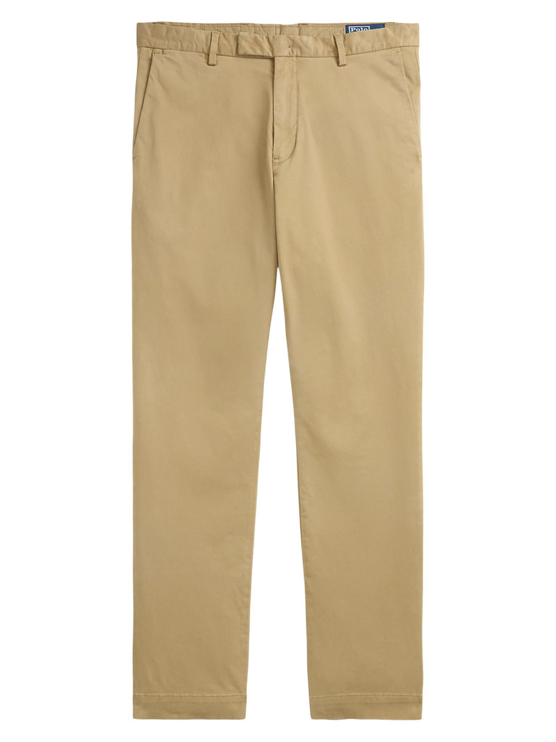 Men's Jarrett Stretch-Slim-Fit Sateen Pants - Khaki Hill 1