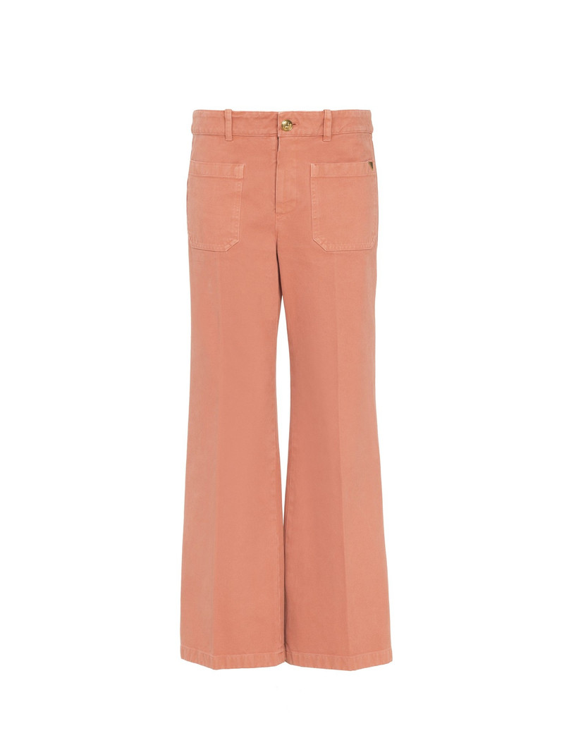COTTON VELVET에 있는 CROPPED BOOTCUT 바지 1
