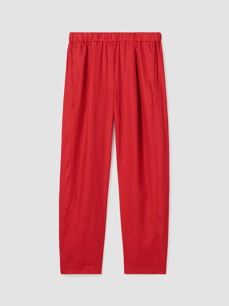Organic Linen Lantern Pant 1