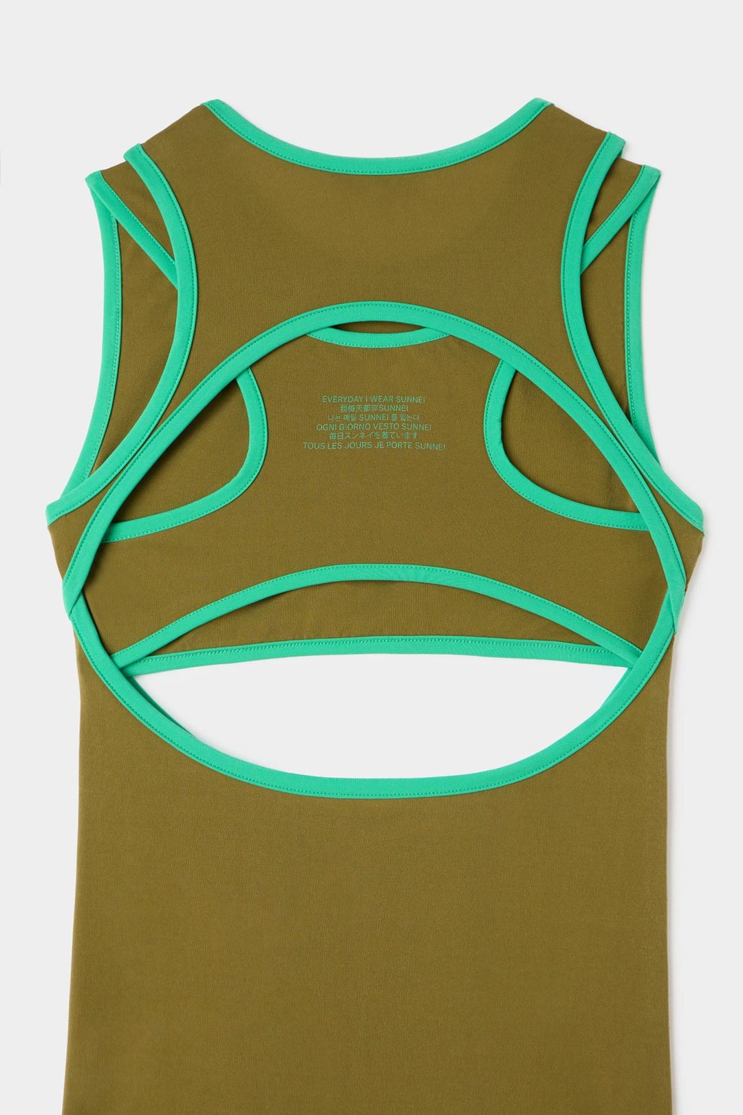 SUPER STRETCH COMBINED TOP / olive green - 3